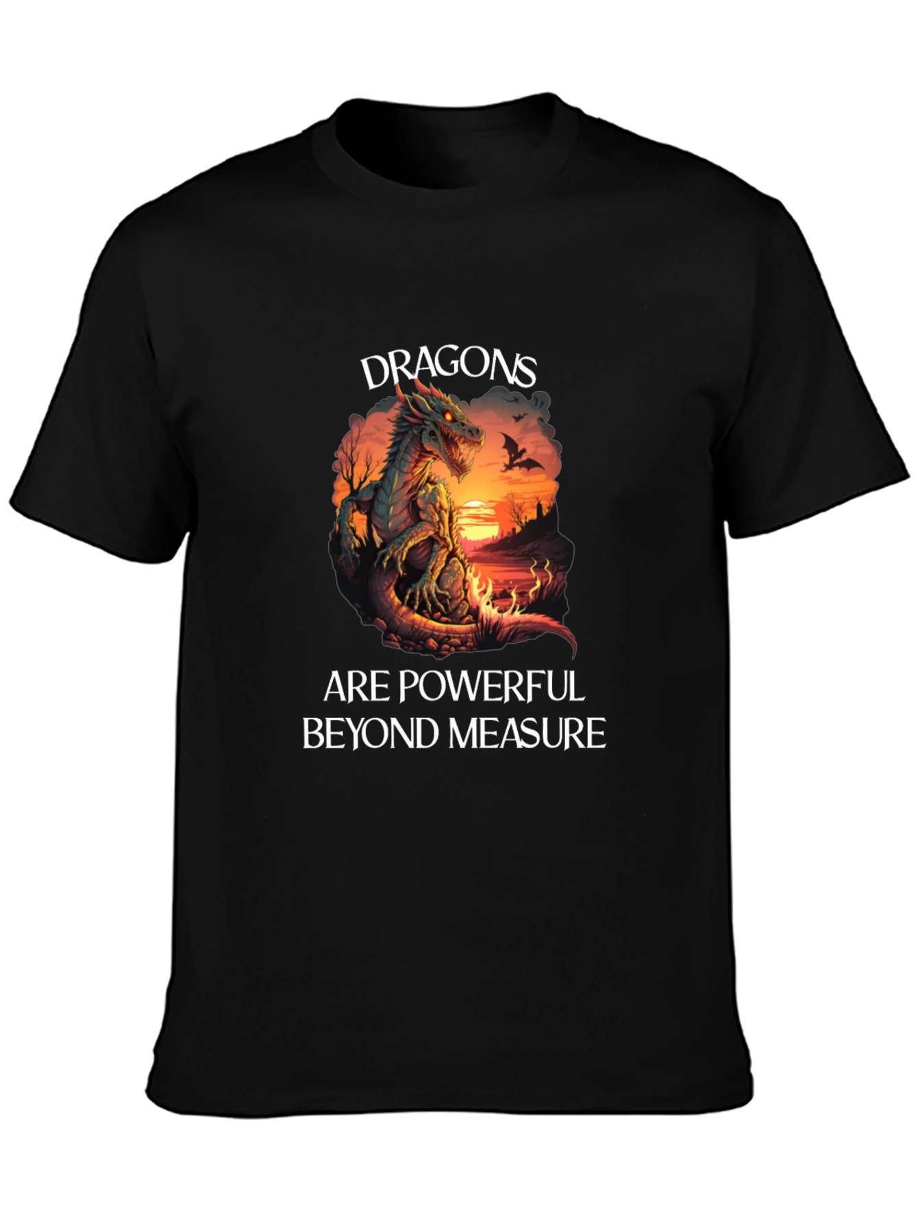 Dragons are Powerful Graphic T-Shirt