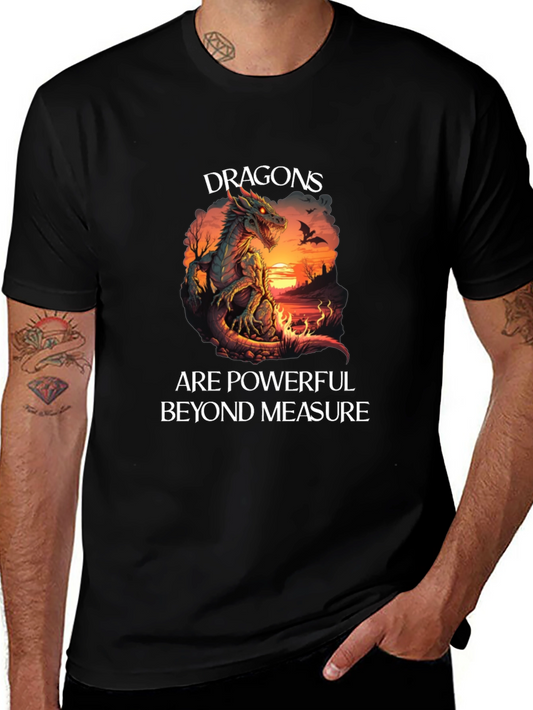 Dragons are Powerful Graphic T-Shirt