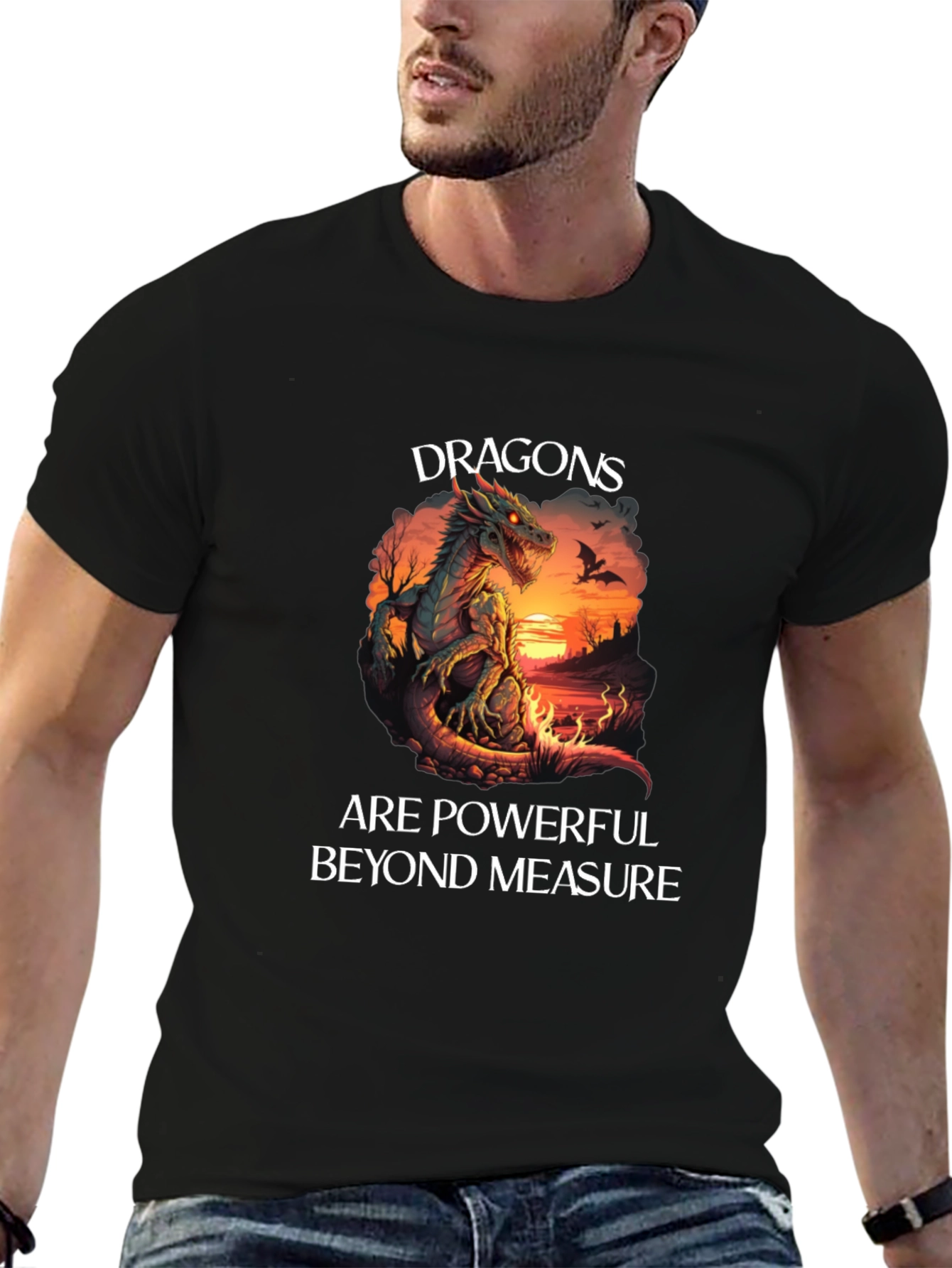 Dragons are Powerful Graphic T-Shirt