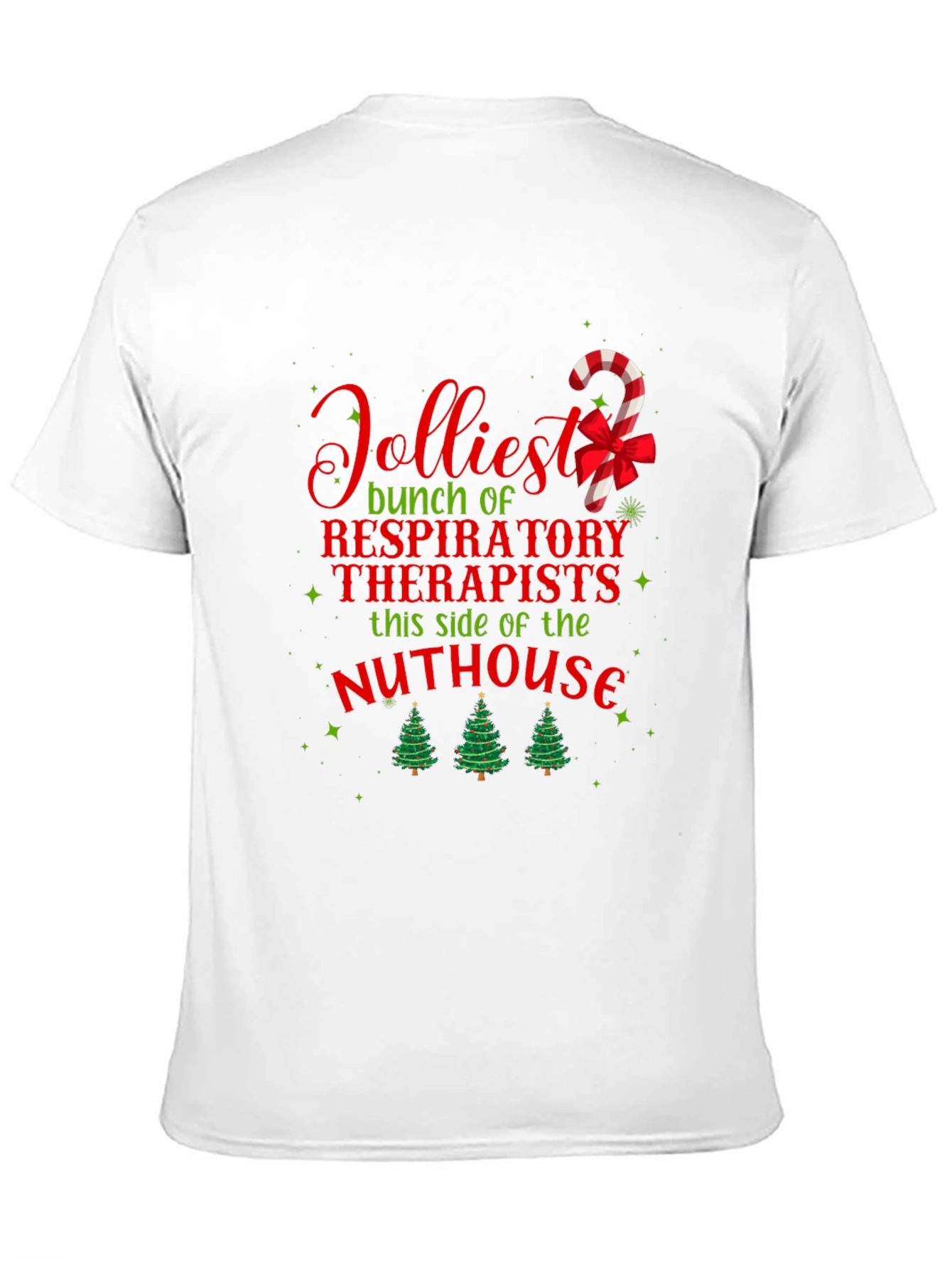Jolliest Respiratory Therapist Christmas T-Shirt