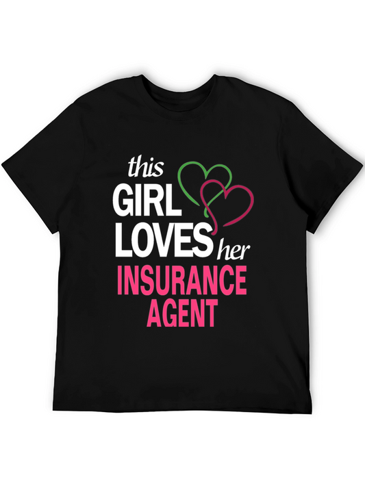 This Girl Loves Her Insurance Agent T-Shirt
