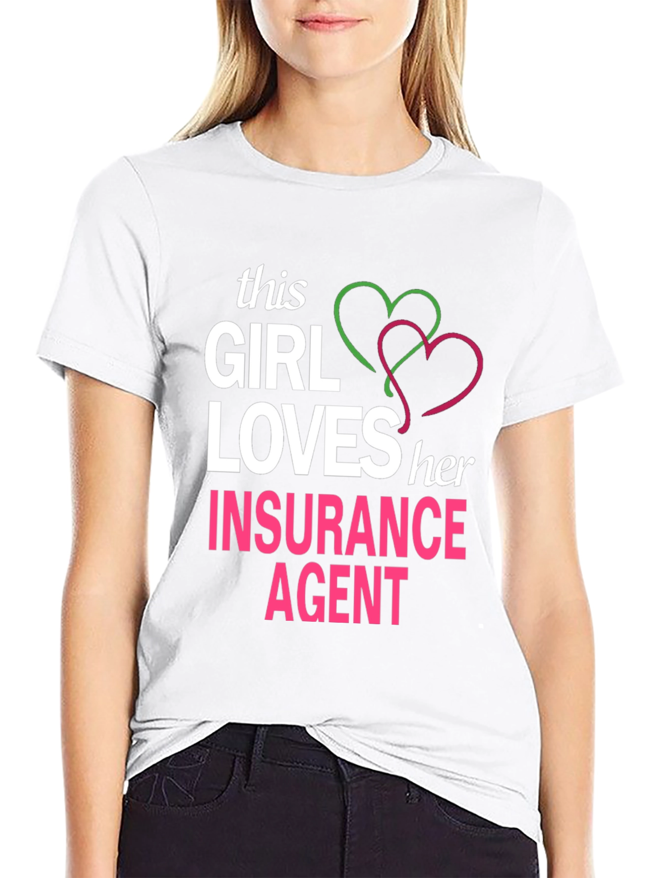 This Girl Loves Her Insurance Agent T-Shirt