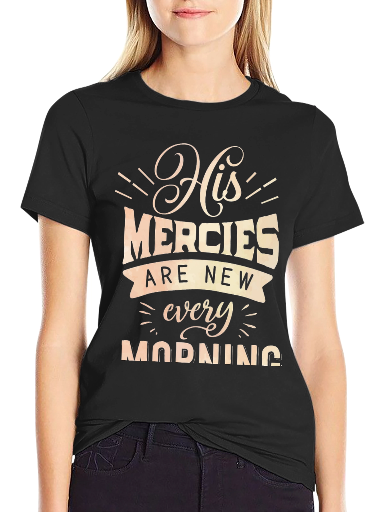 His Mercies Are New Every Morning Graphic Tee