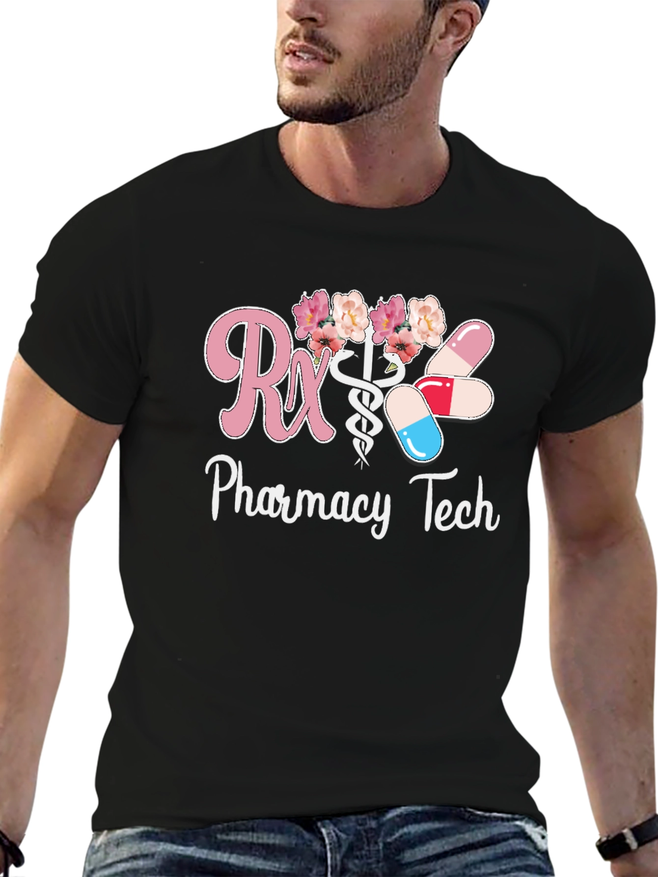 Pharmacy Tech Graphic T-Shirt