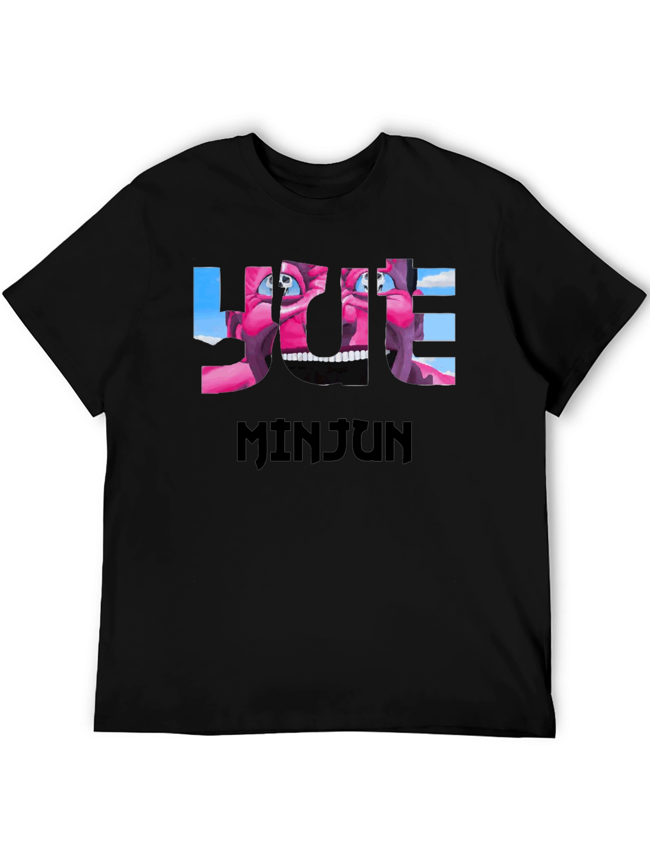 Minjun Graphic Tee - Bold Statement T-Shirt