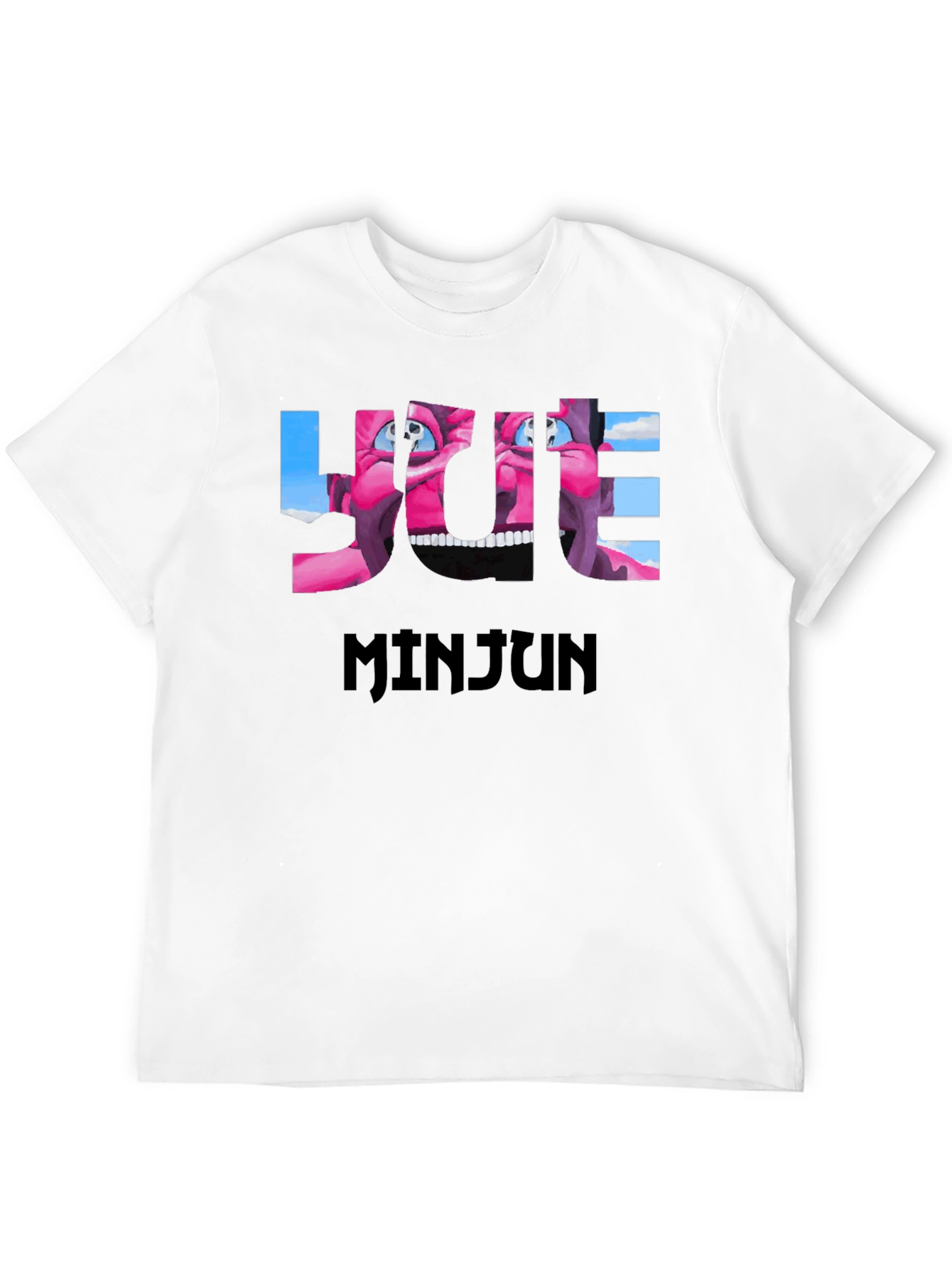 Minjun Graphic Tee - Bold Statement T-Shirt