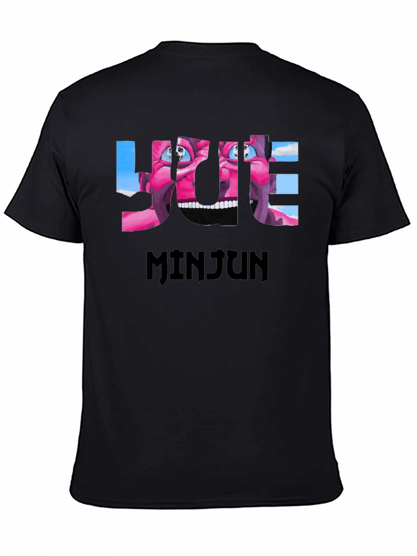 Minjun Graphic Tee - Bold Statement T-Shirt