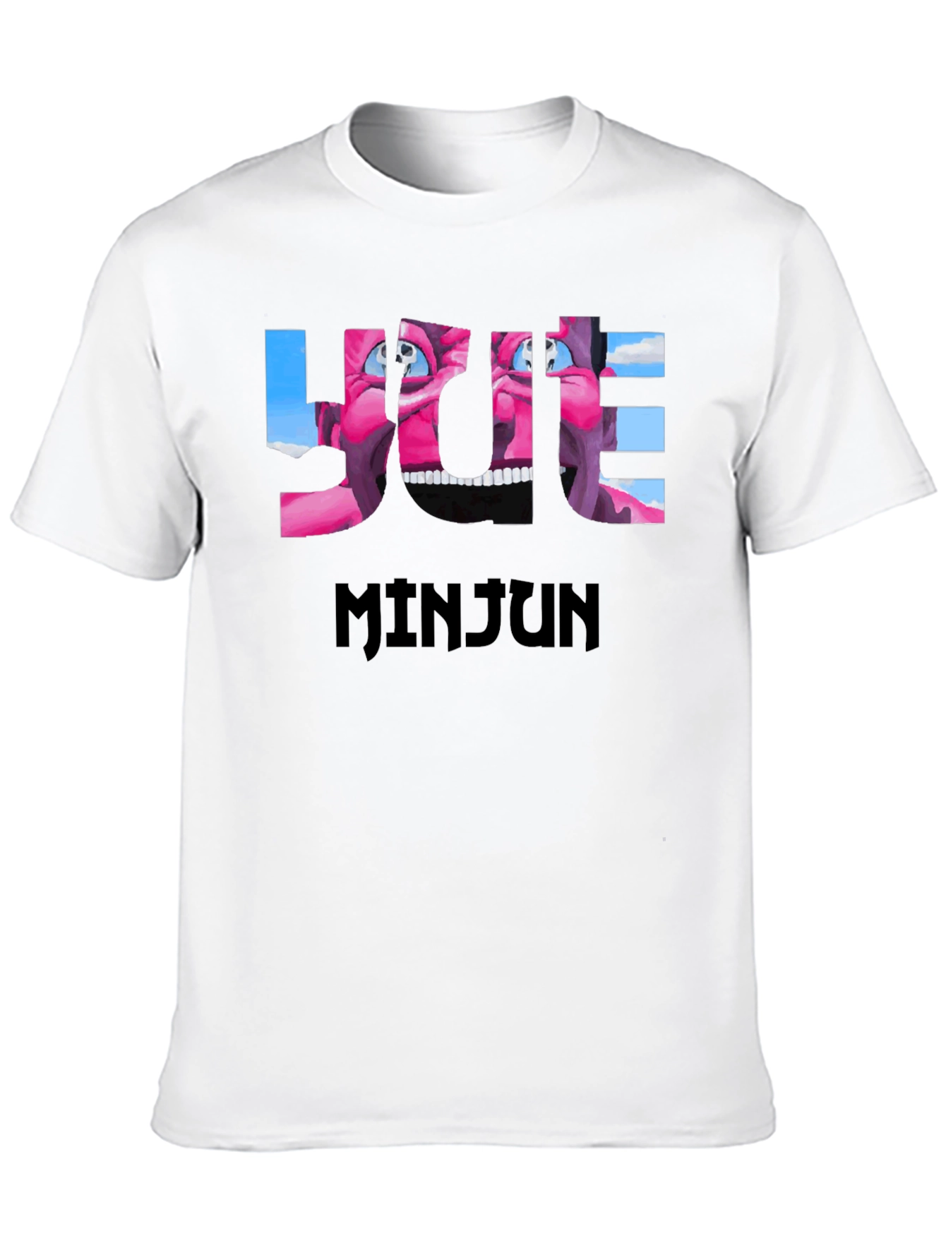 Minjun Graphic Tee - Bold Statement T-Shirt
