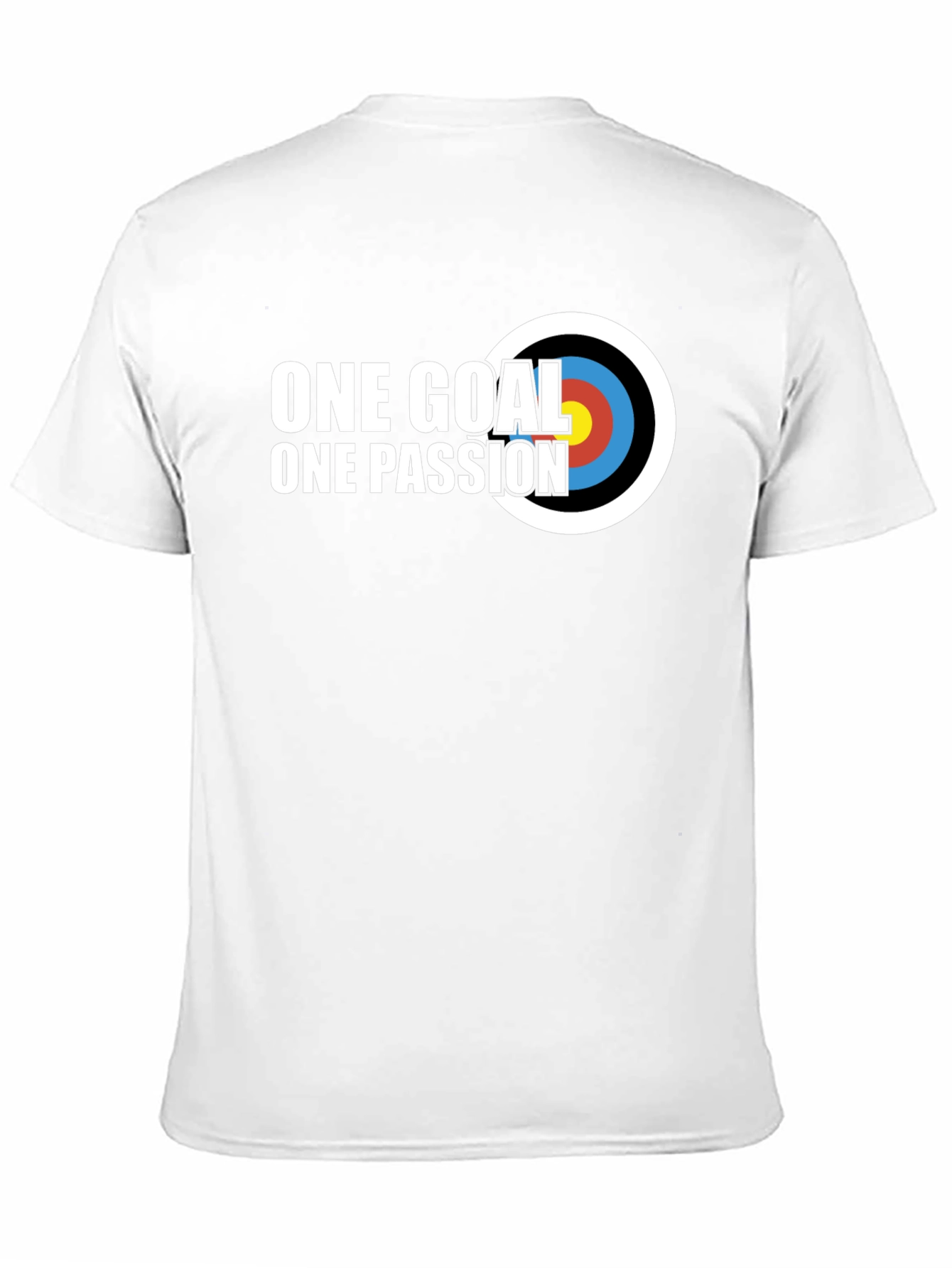 One Goal One Passion T-Shirt Archery Target