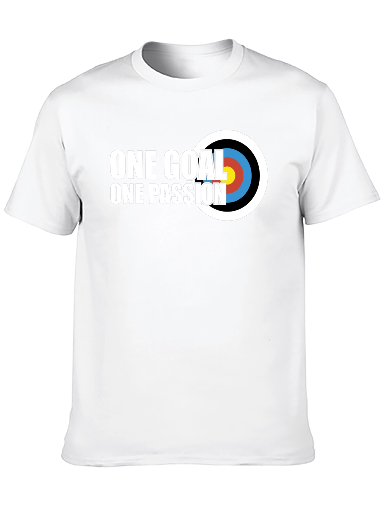 One Goal One Passion T-Shirt Archery Target