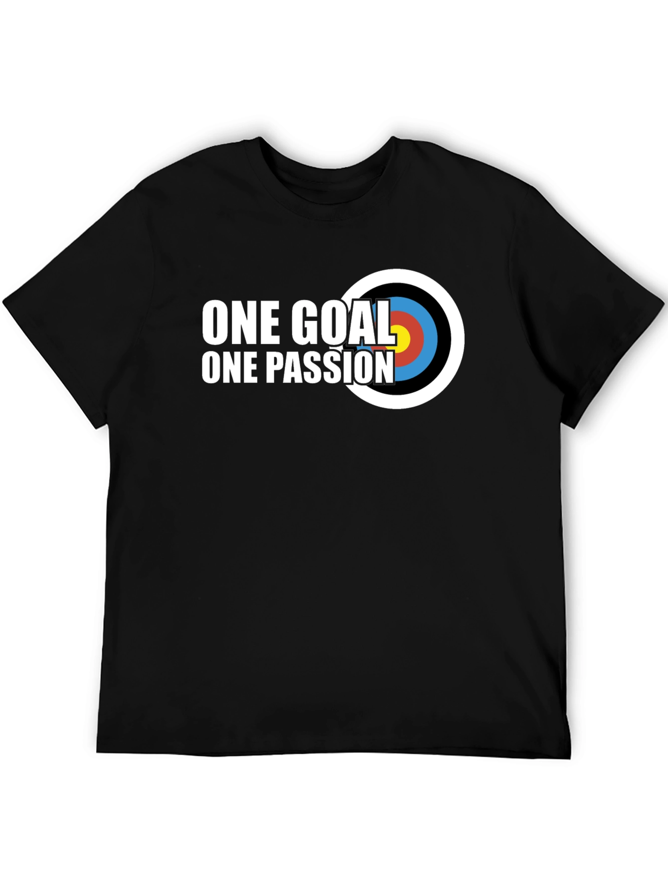 One Goal One Passion T-Shirt Archery Target