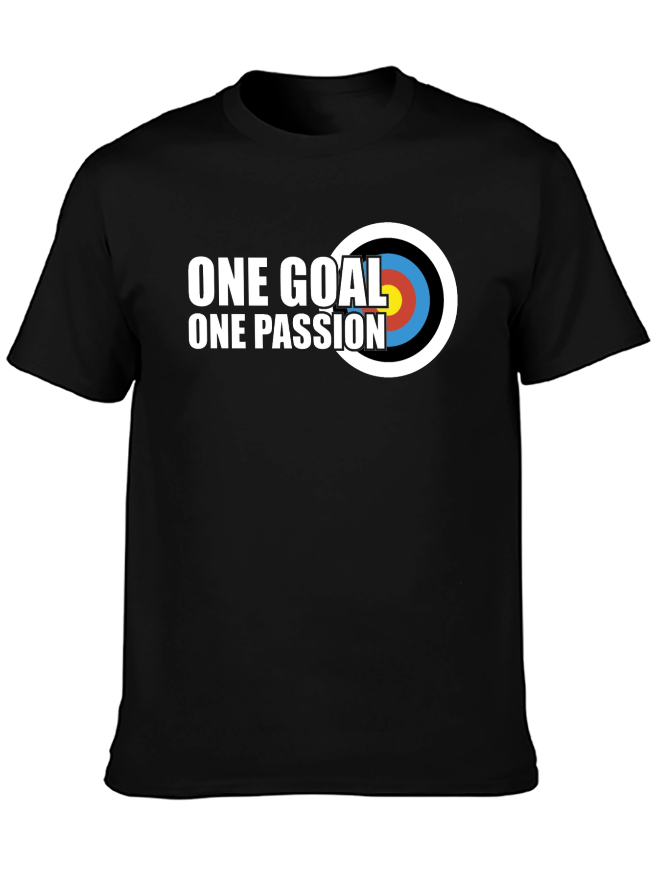 One Goal One Passion T-Shirt Archery Target