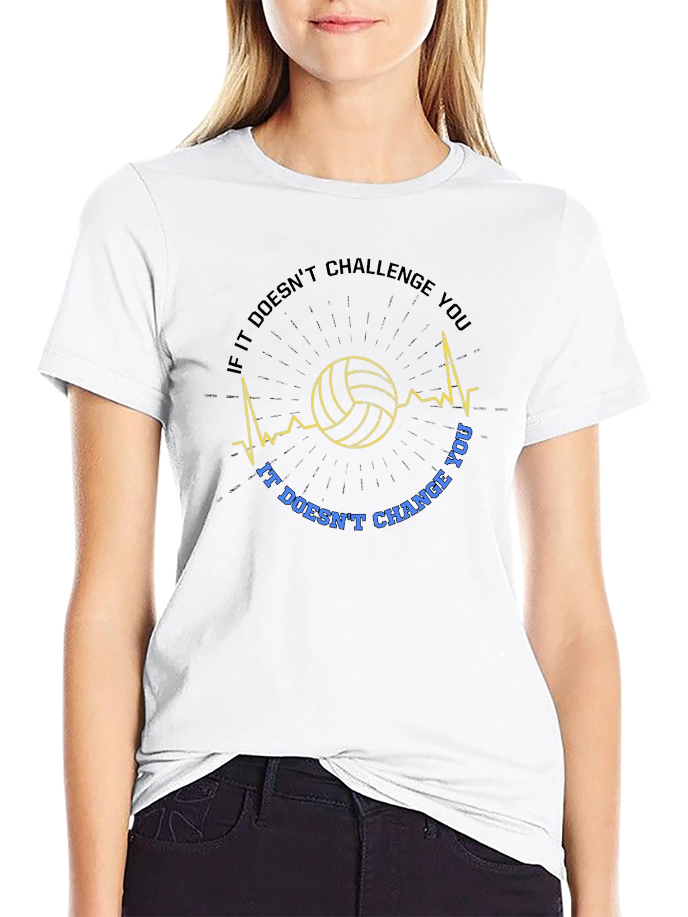 Volleyball Challenge T-Shirt - Inspire Change!