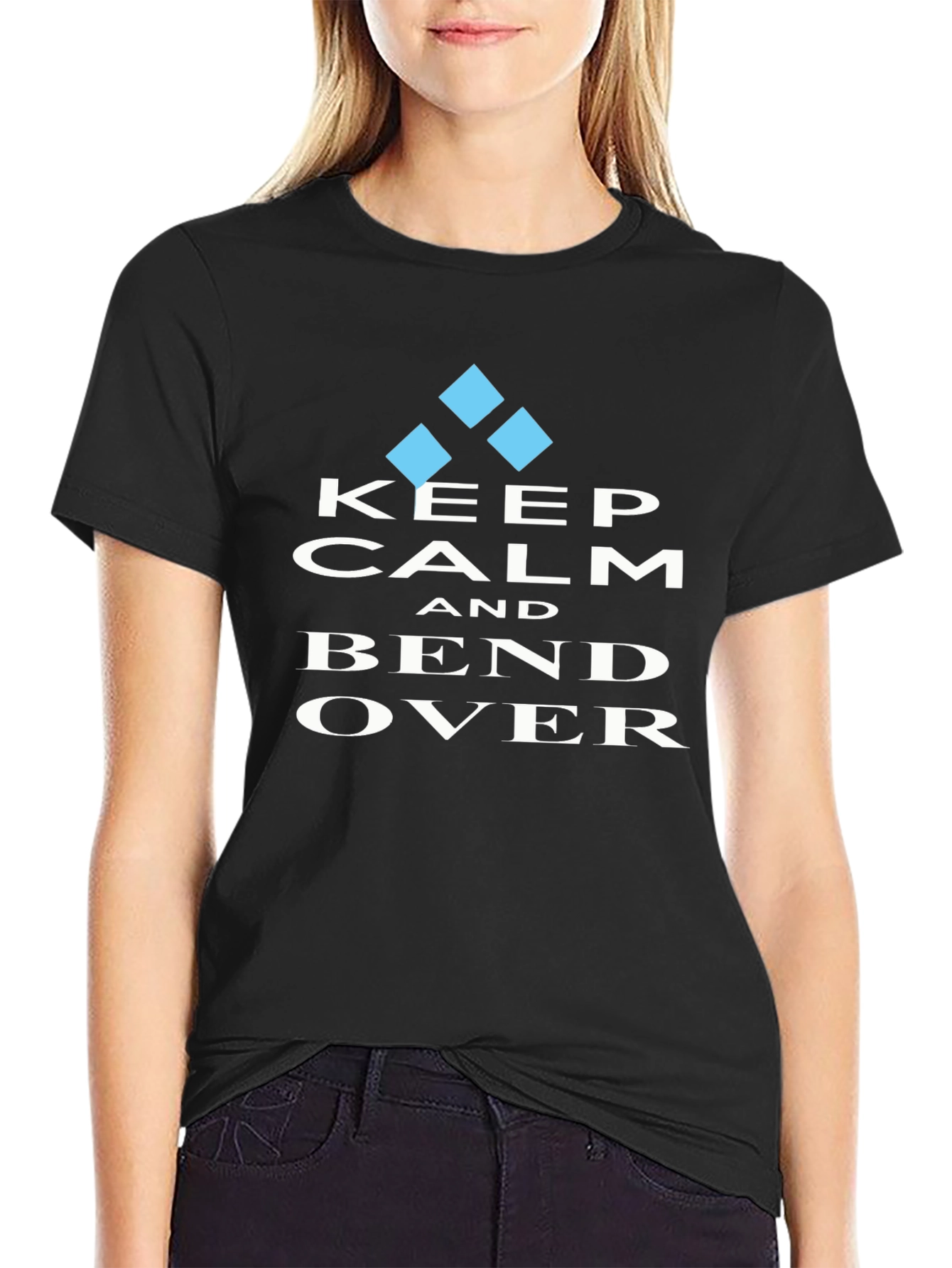 Keep Calm & Bend Over Graphic T-Shirt