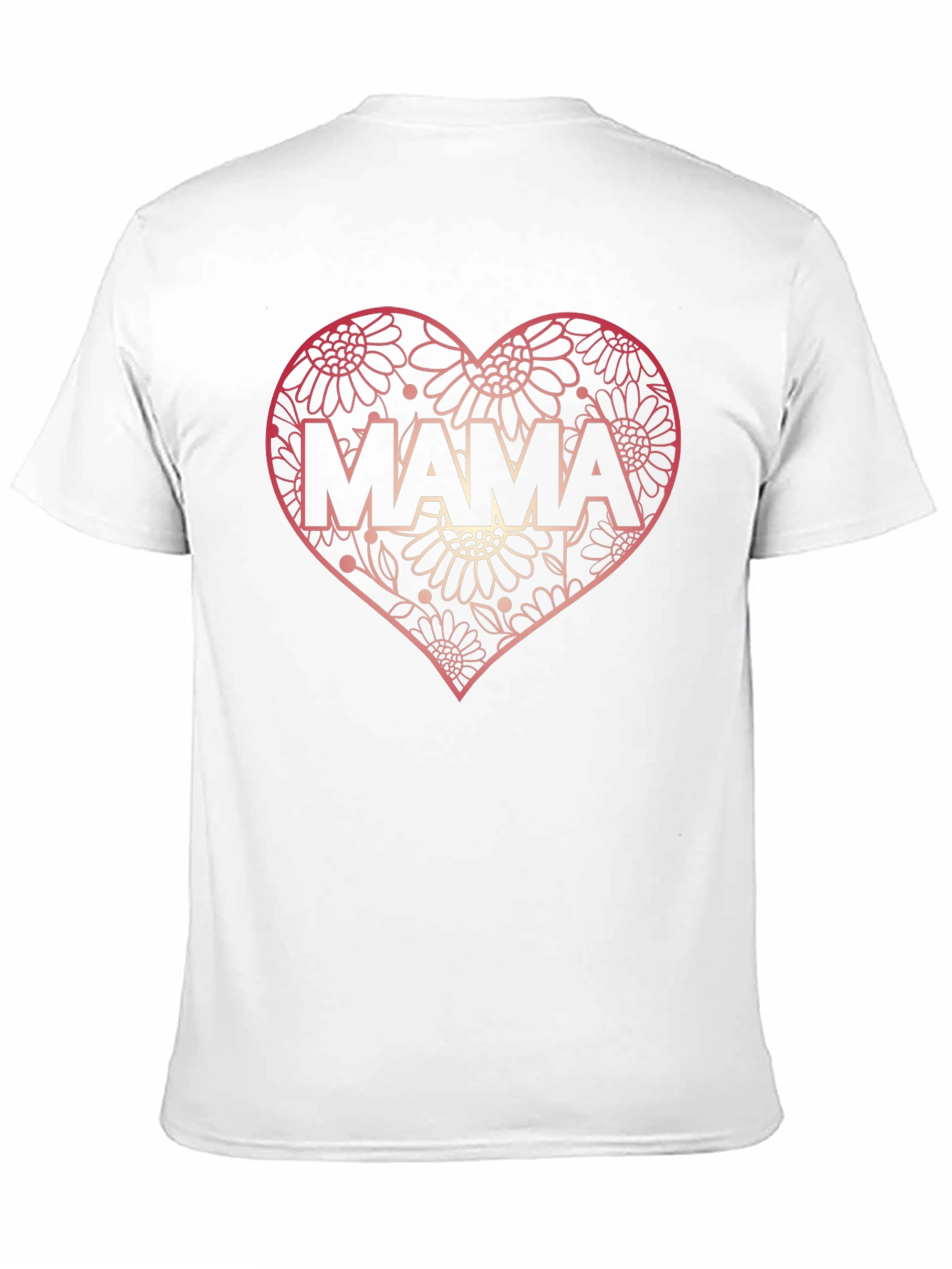 Mama Floral Heart T-Shirt