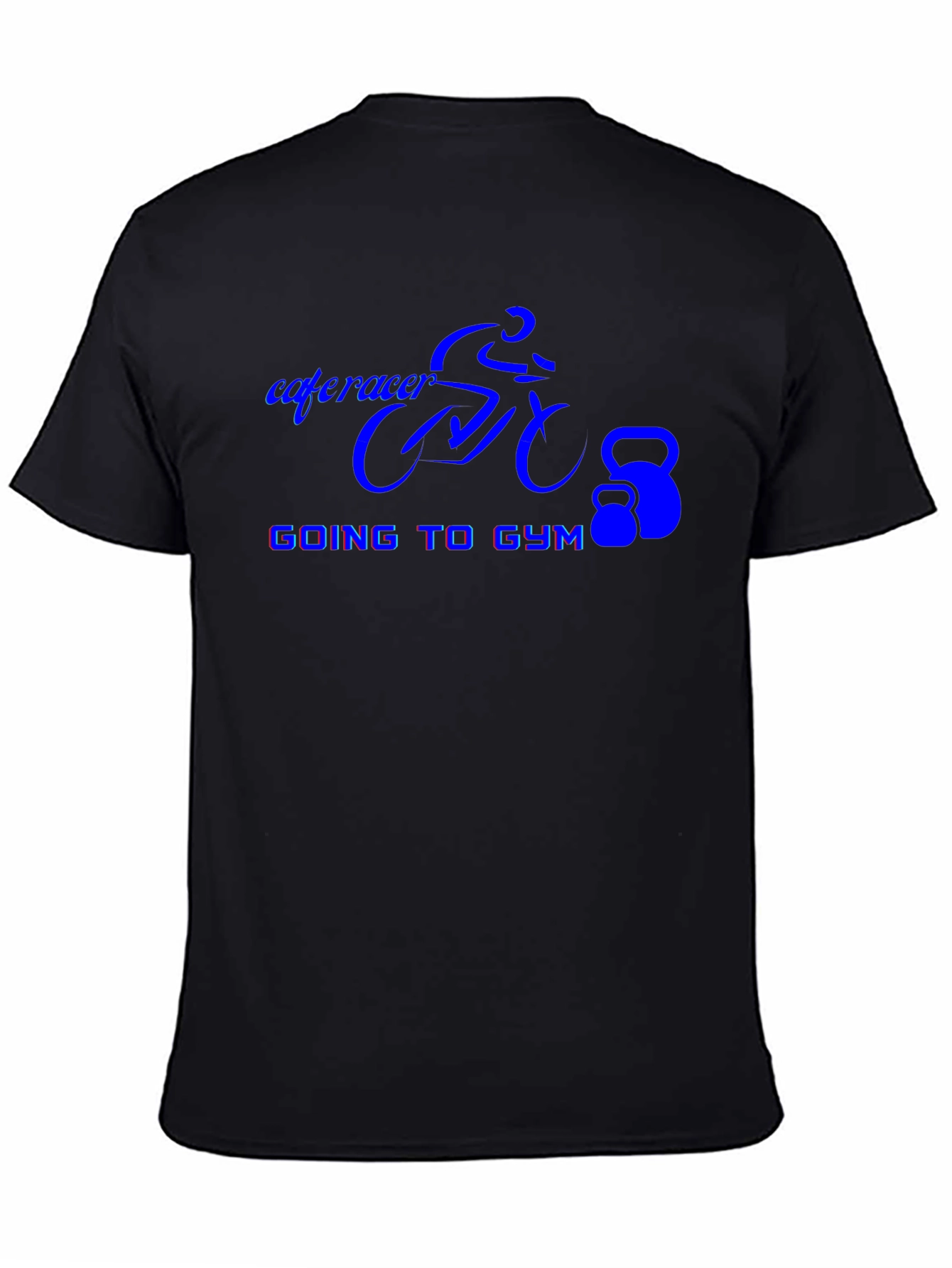 Cafe Racer Gym Black T-Shirt