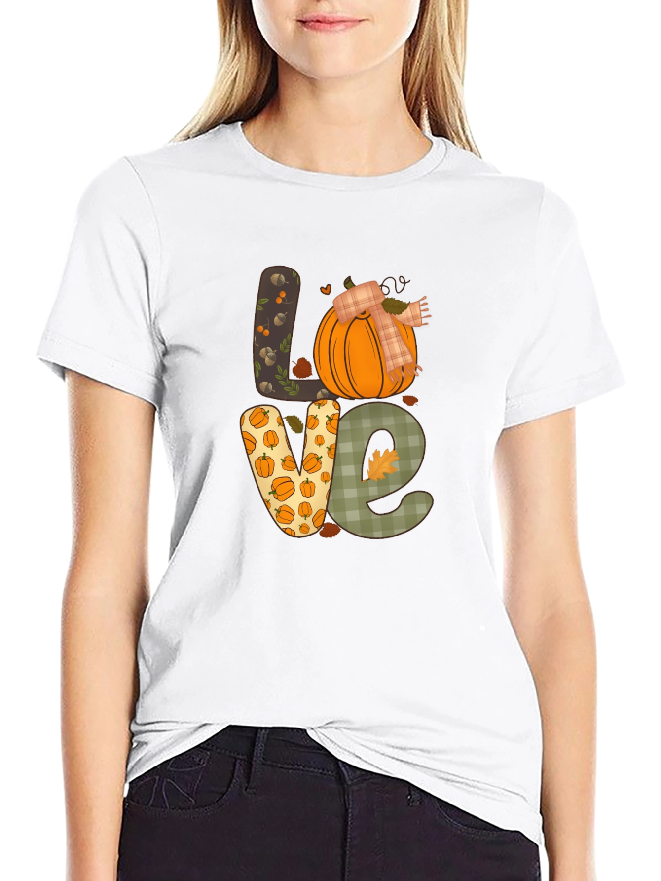 Fall Love Pumpkin T-Shirt