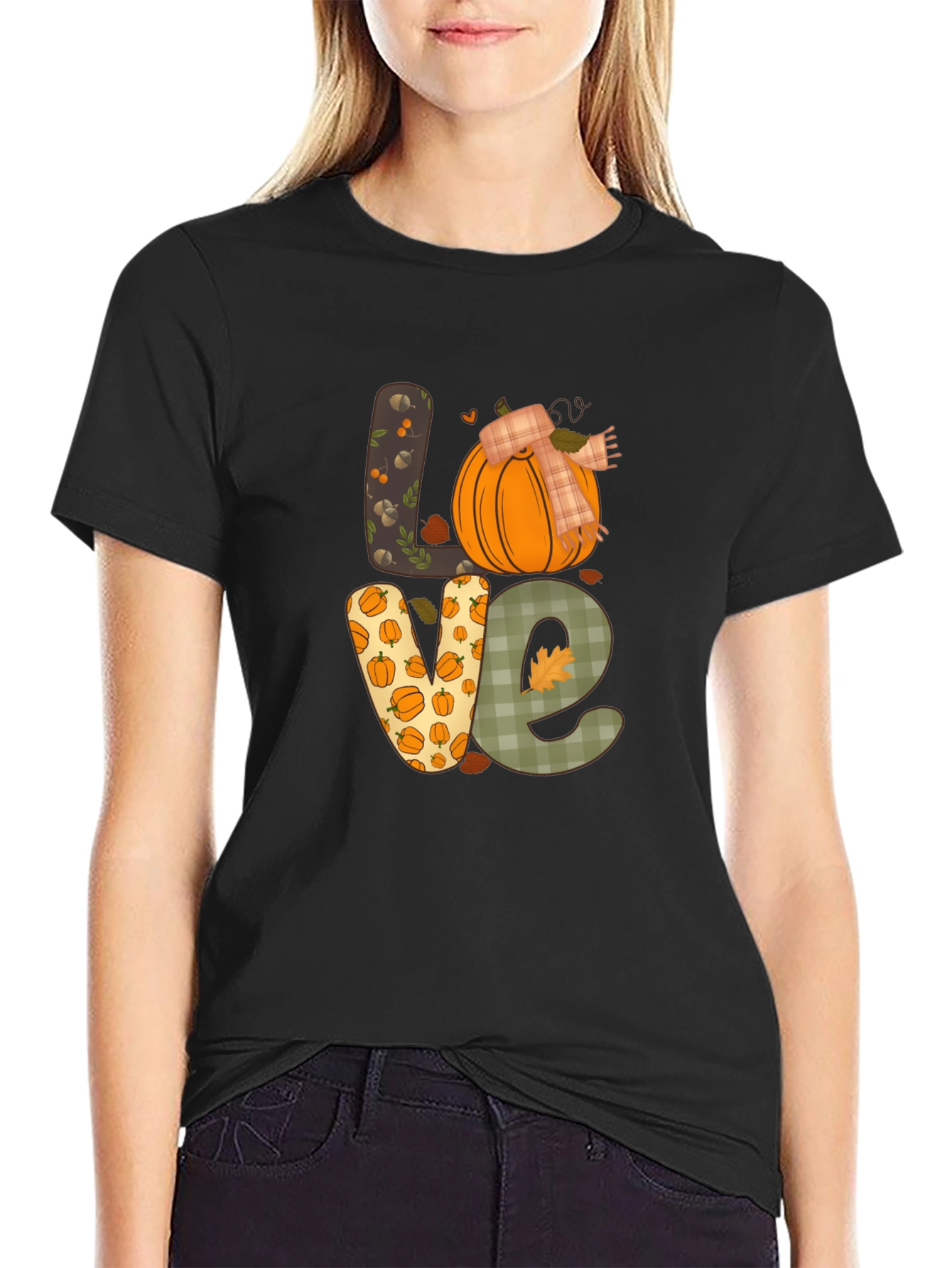 Fall Love Pumpkin T-Shirt