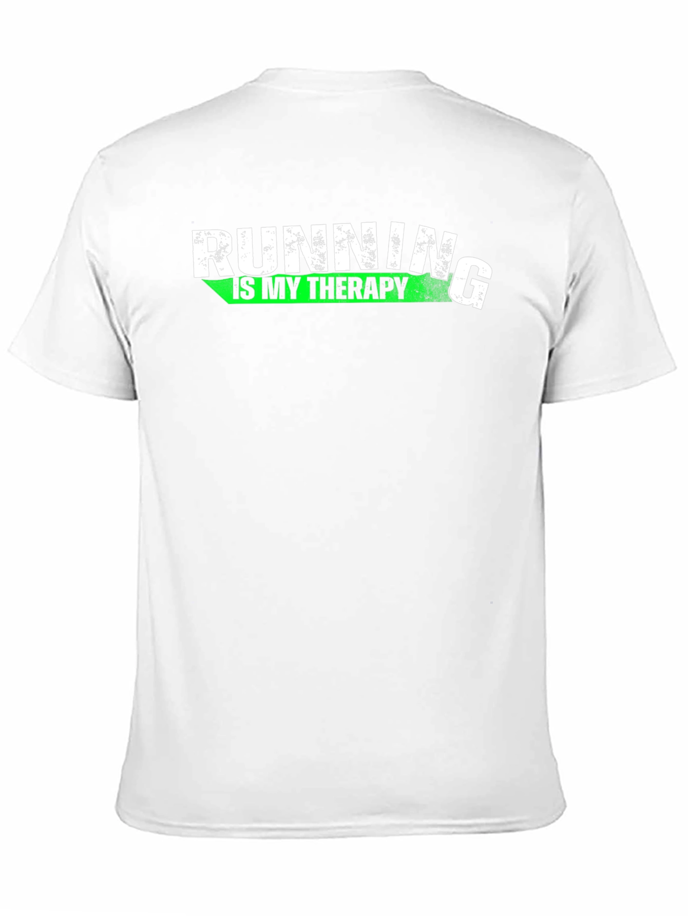 Running is My Therapy Graphic Tee