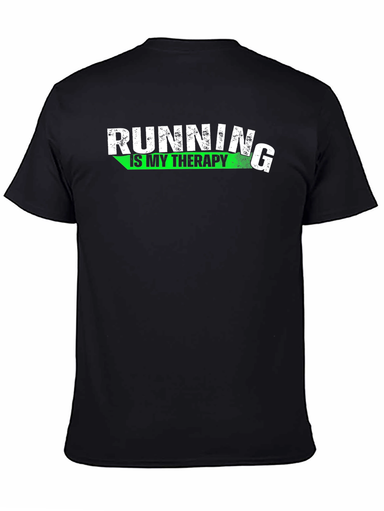 Running is My Therapy Graphic Tee