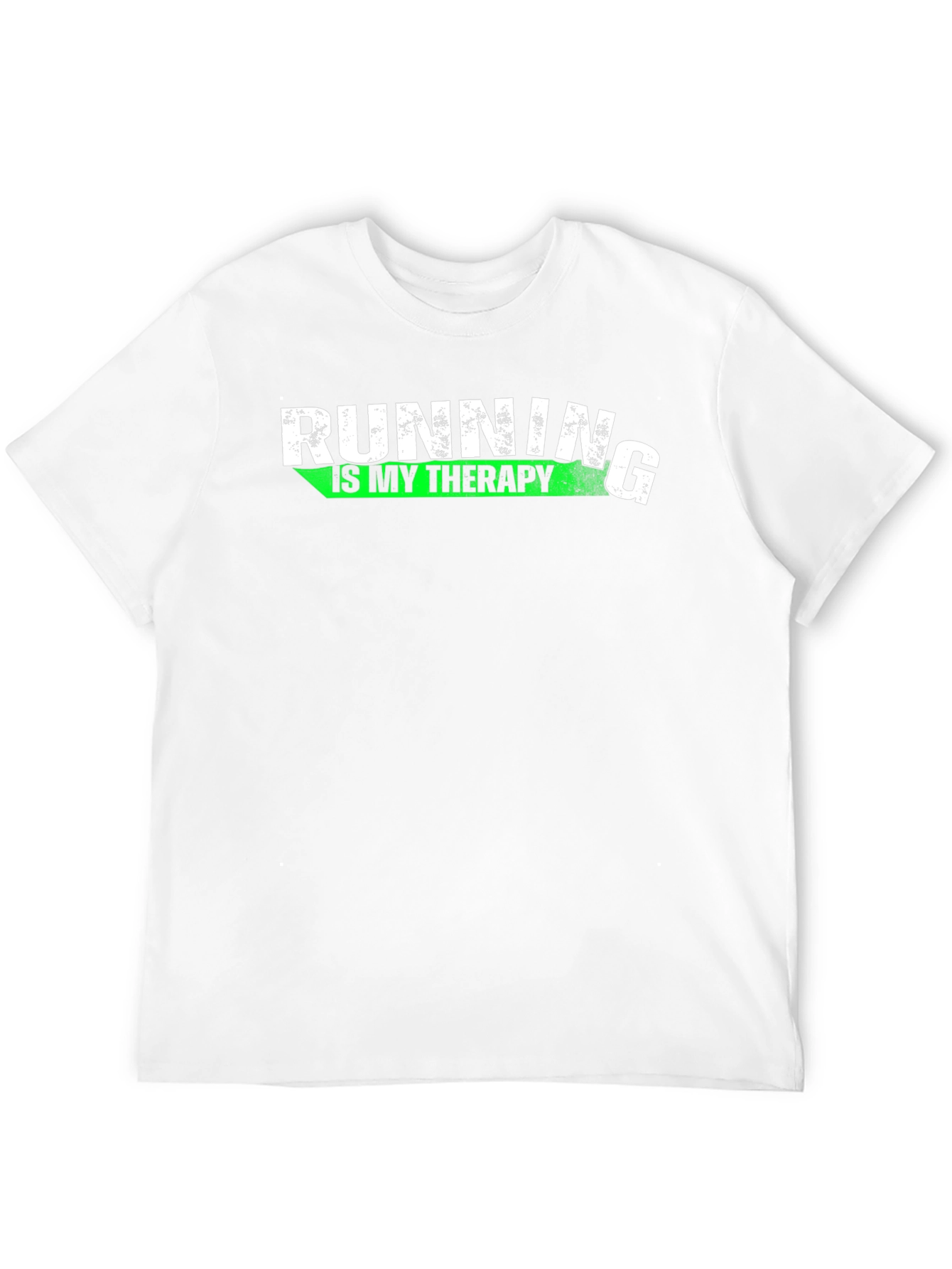 Running is My Therapy Graphic Tee