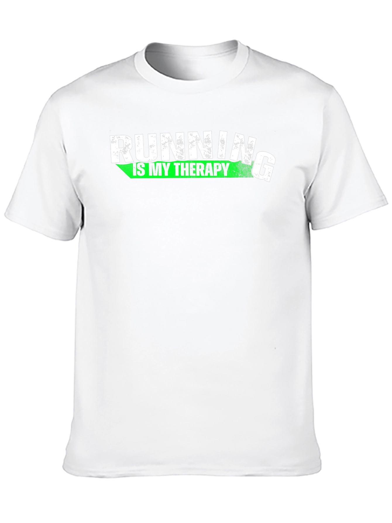 Running is My Therapy Graphic Tee