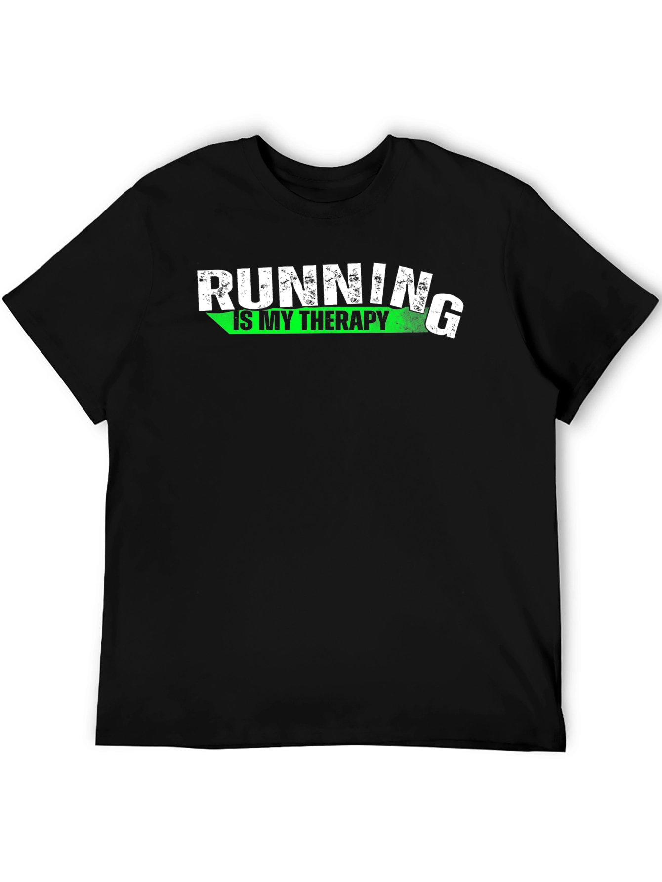 Running is My Therapy Graphic Tee