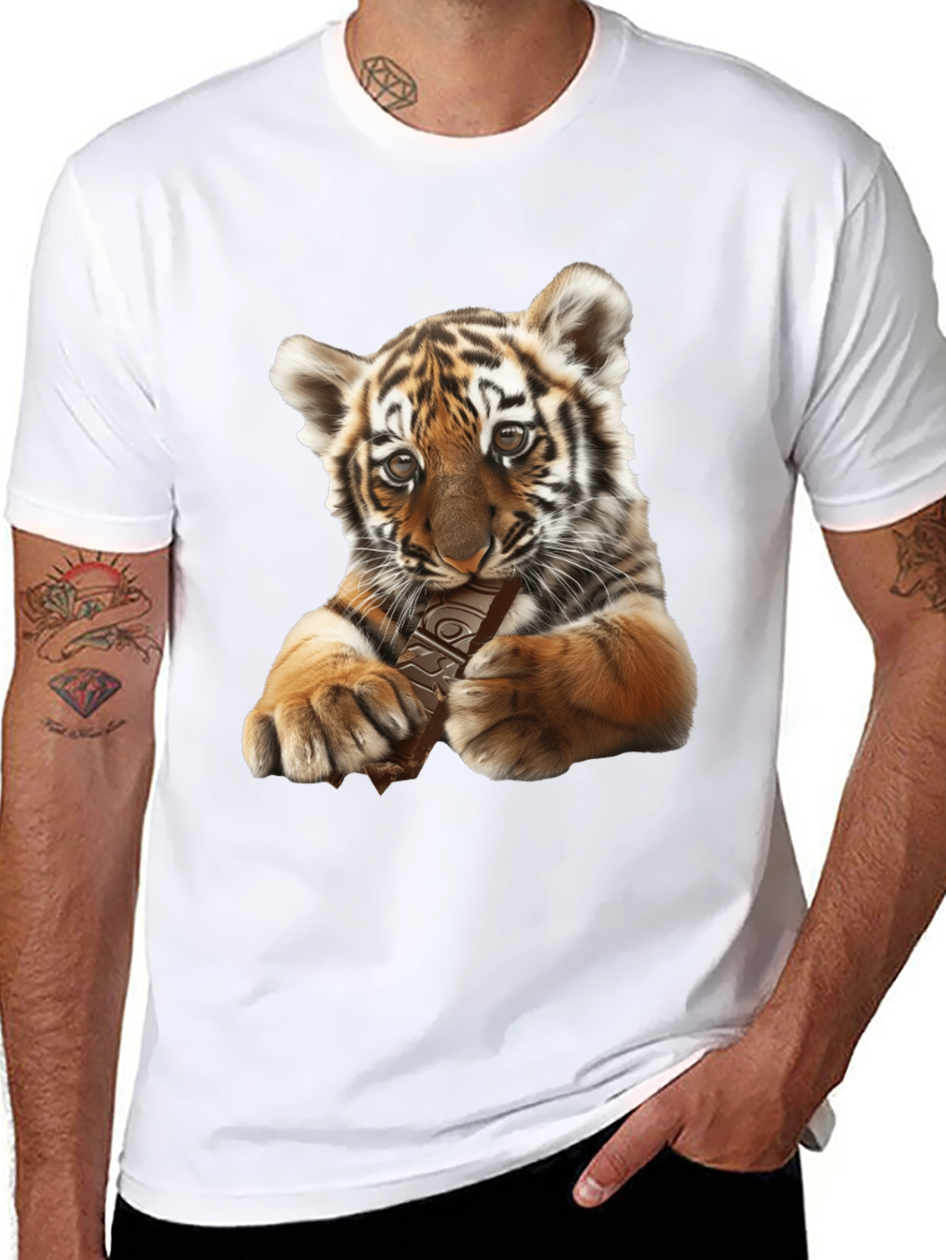 Tiger Cub Chocolate Lover Graphic Tee