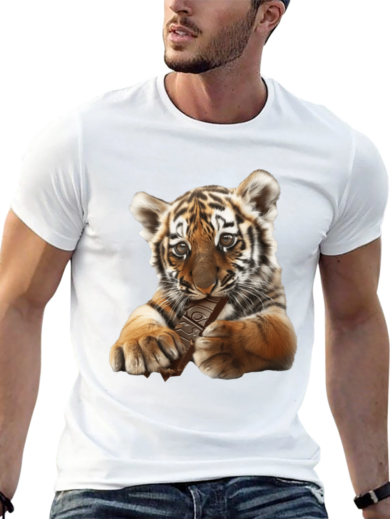 Tiger Cub Chocolate Lover Graphic Tee
