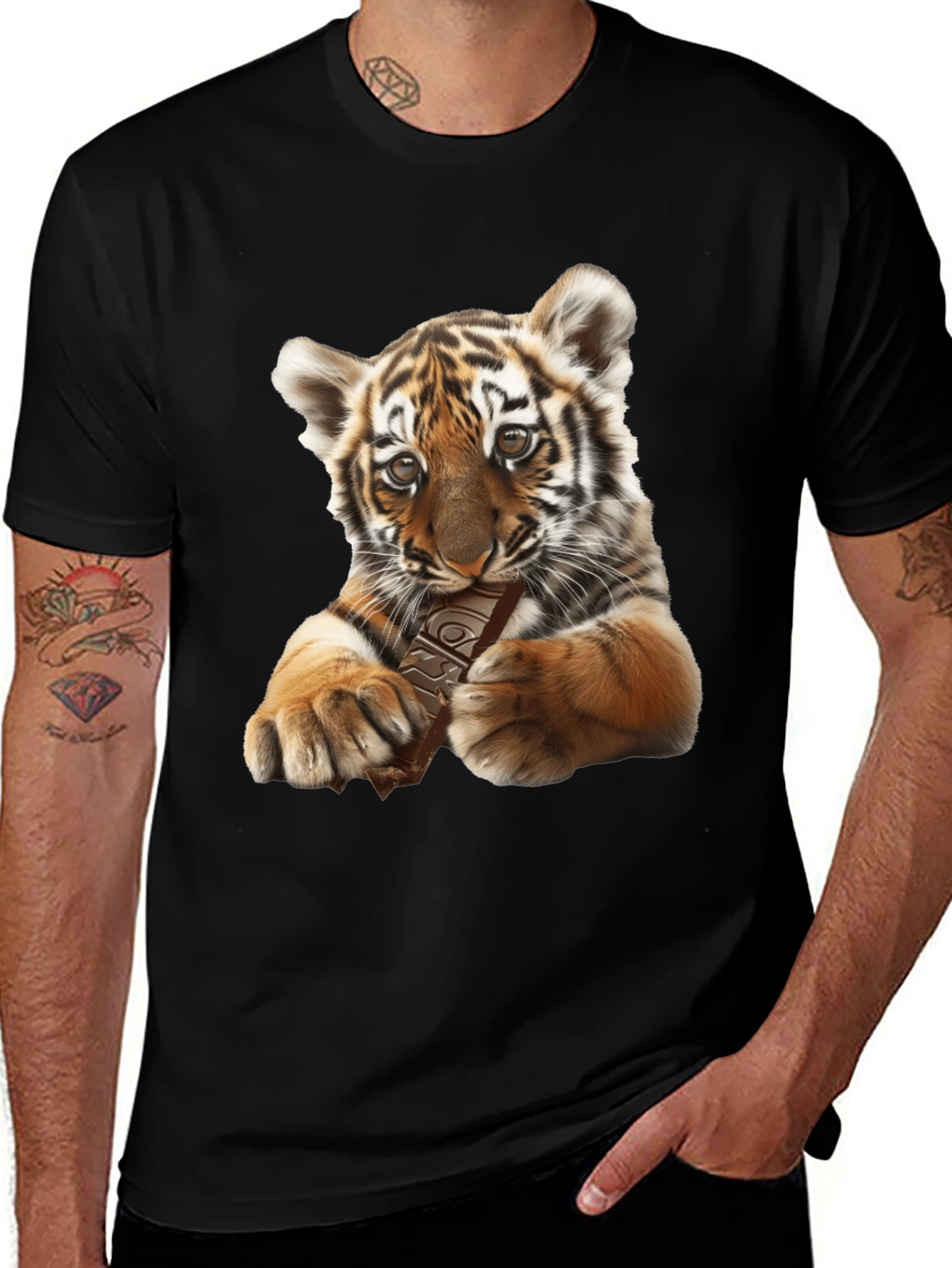 Tiger Cub Chocolate Lover Graphic Tee