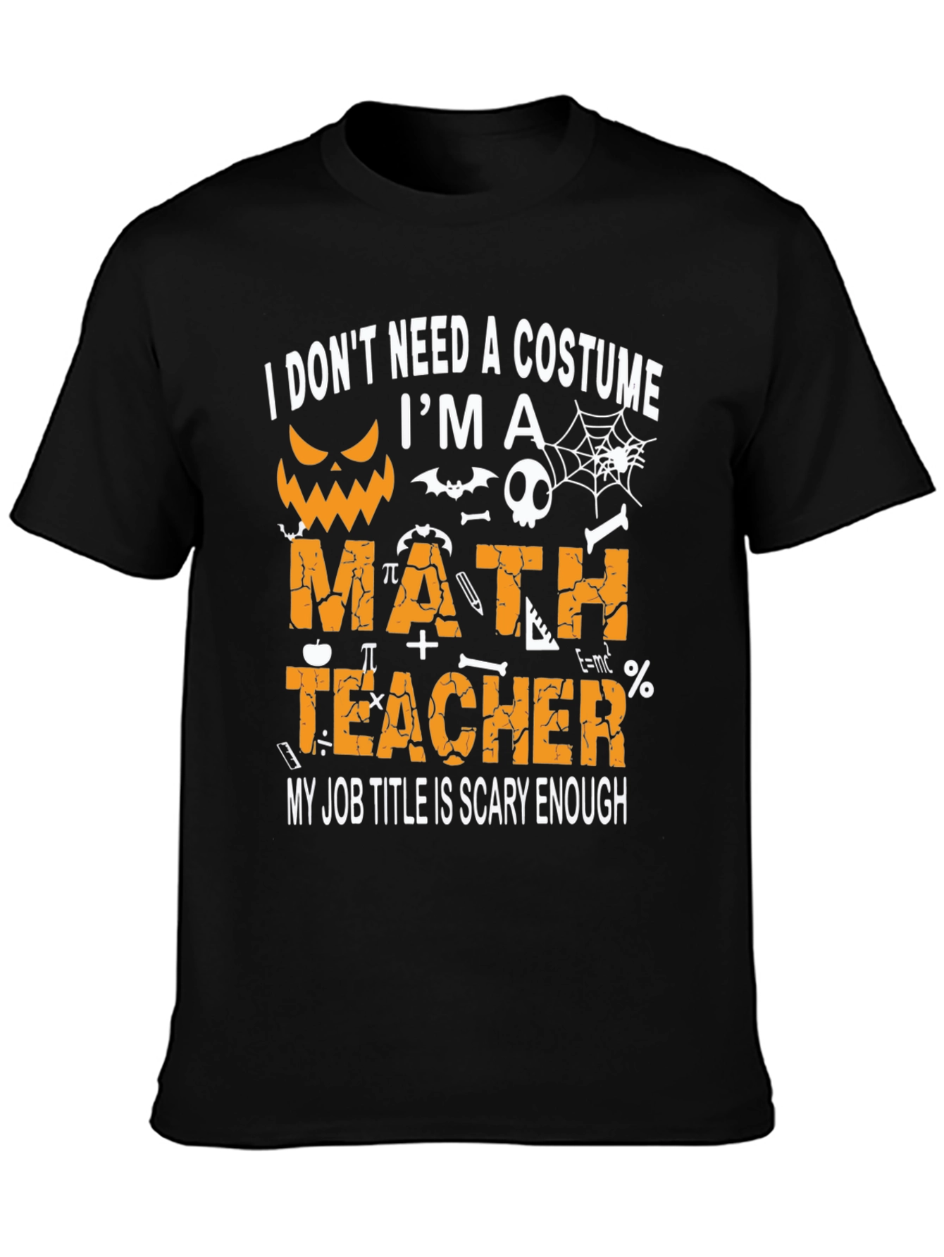 Math Teacher Halloween Costume T-Shirt