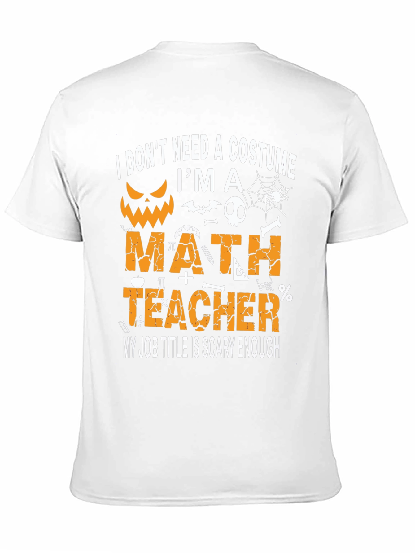 Math Teacher Halloween Costume T-Shirt