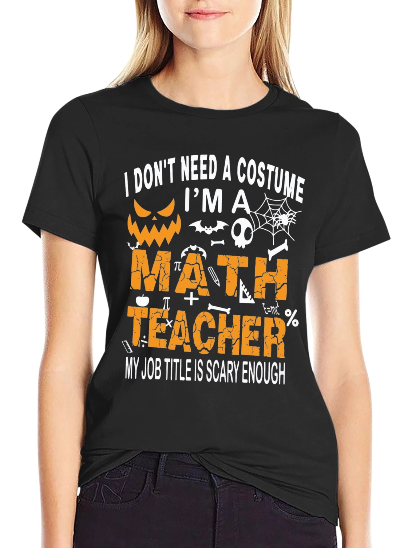 Math Teacher Halloween Costume T-Shirt