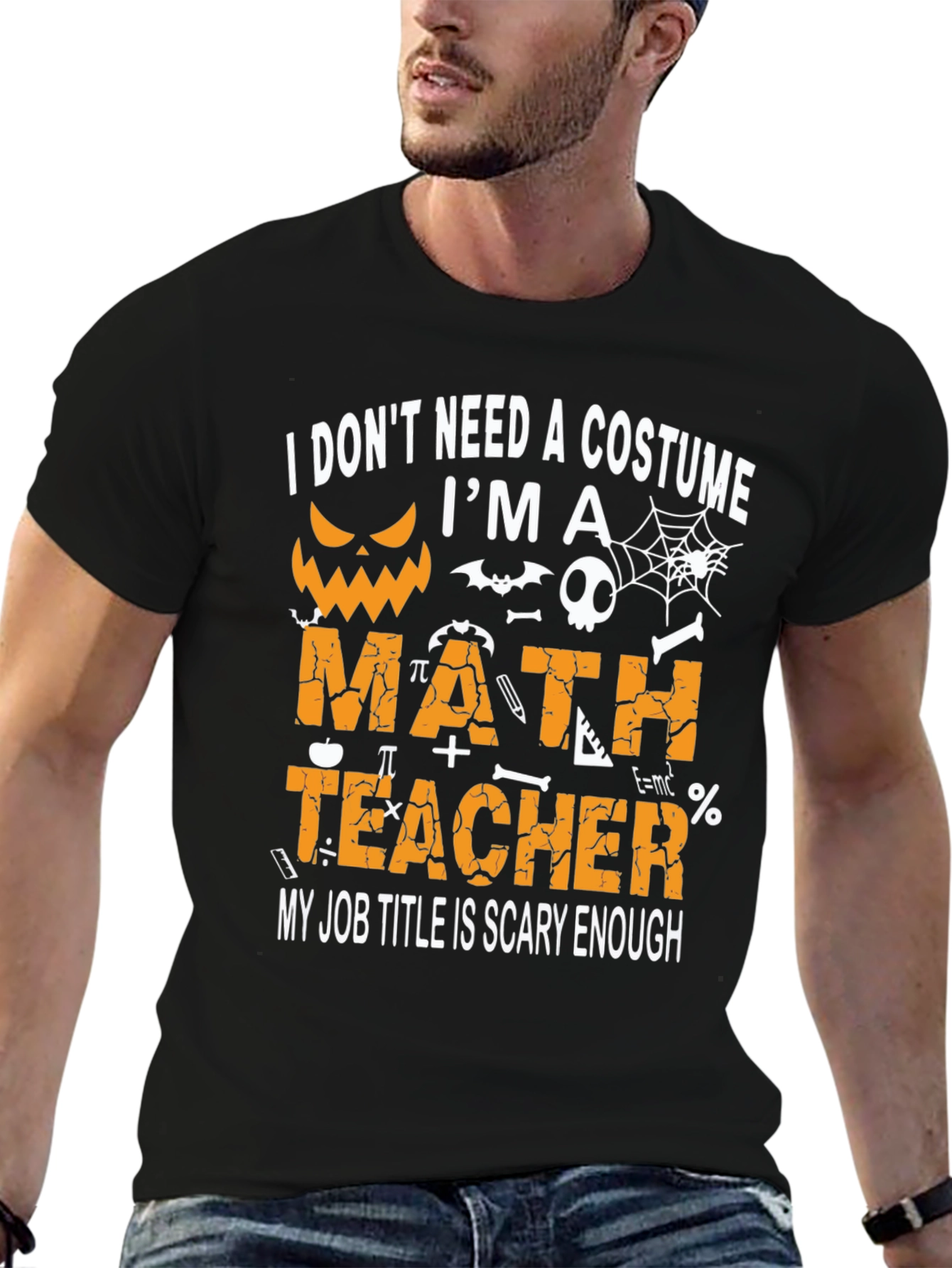 Math Teacher Halloween Costume T-Shirt