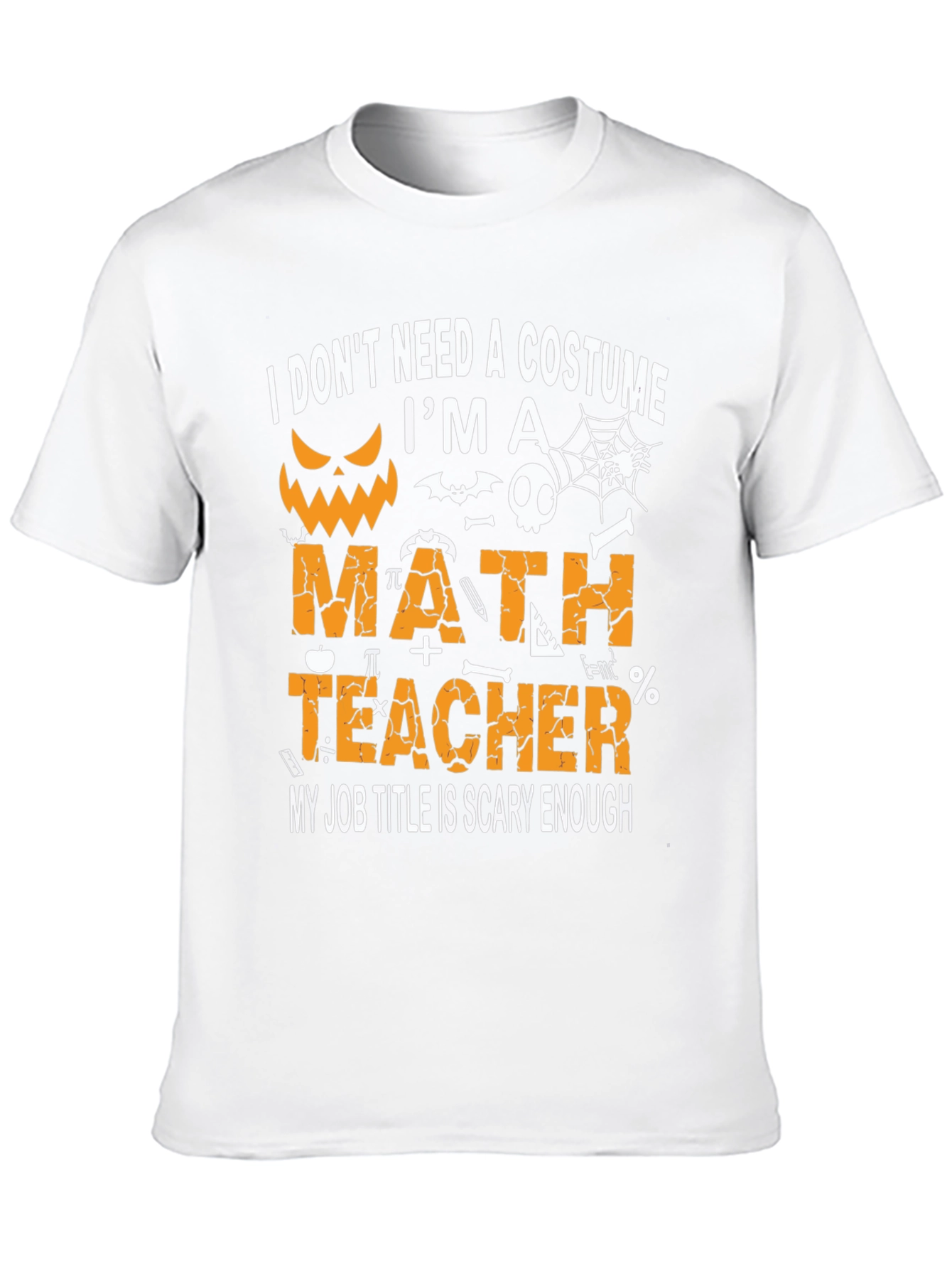 Math Teacher Halloween Costume T-Shirt