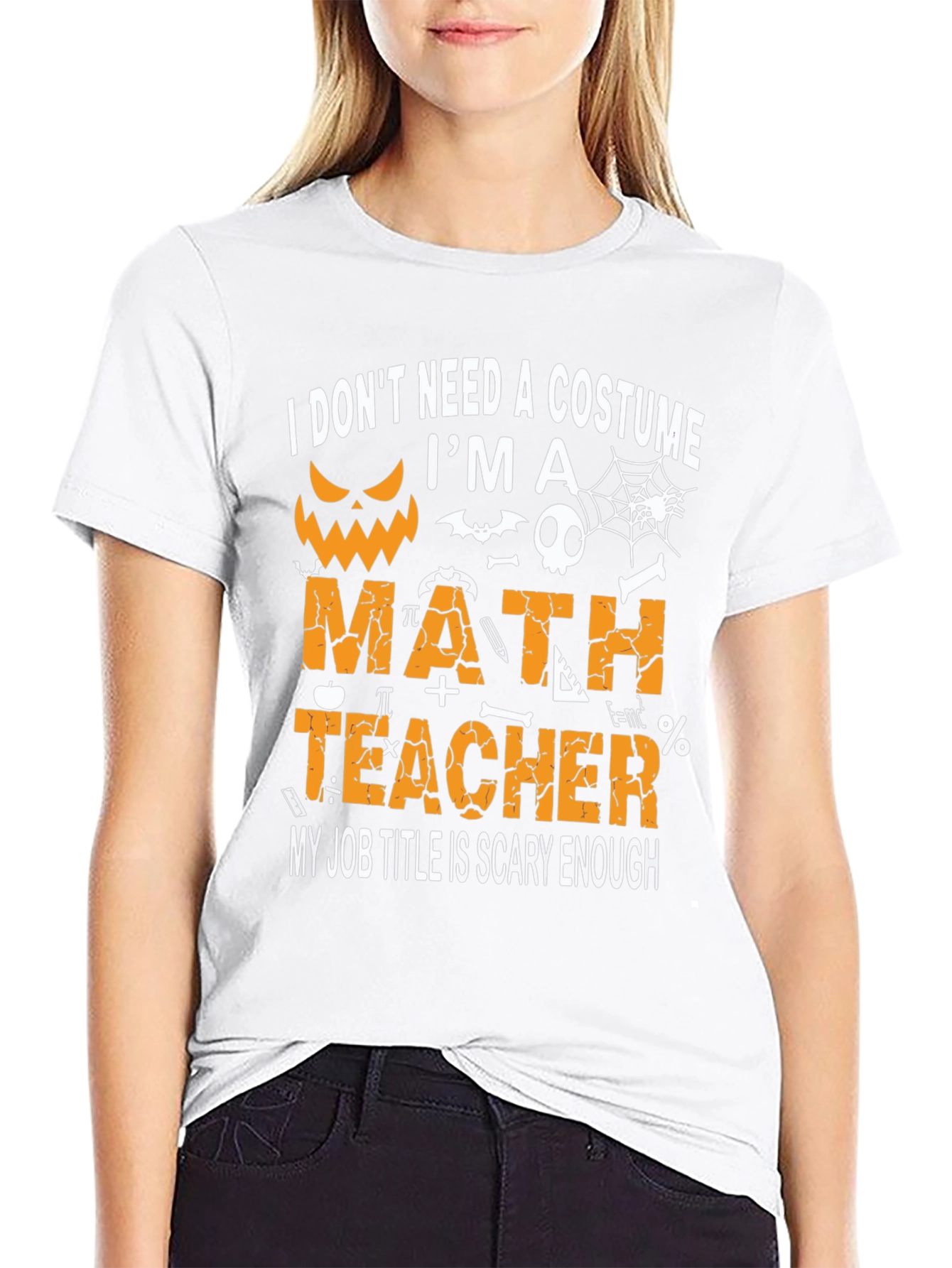 Math Teacher Halloween Costume T-Shirt