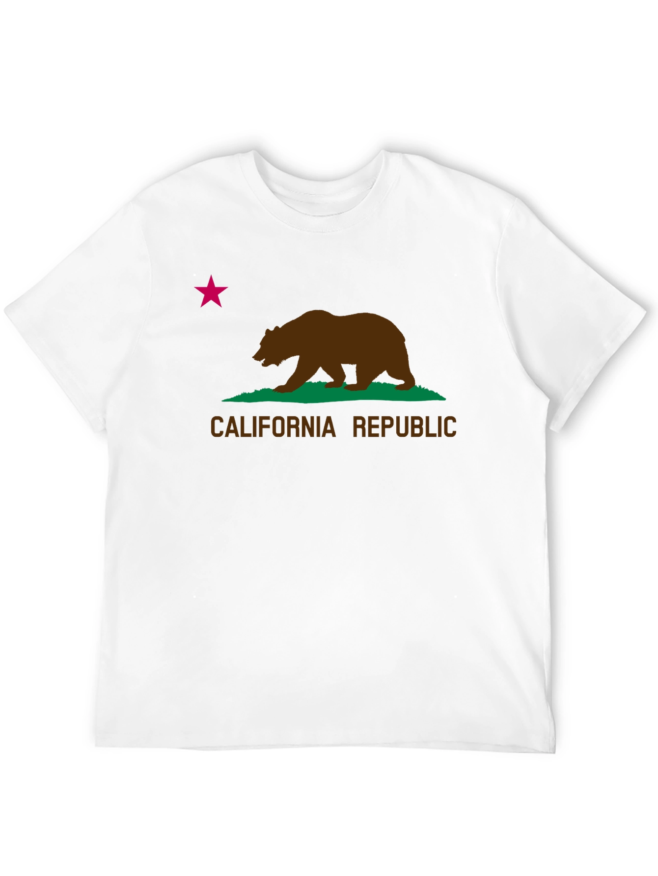 California Republic Graphic Tee - Mens Black T-Shirt