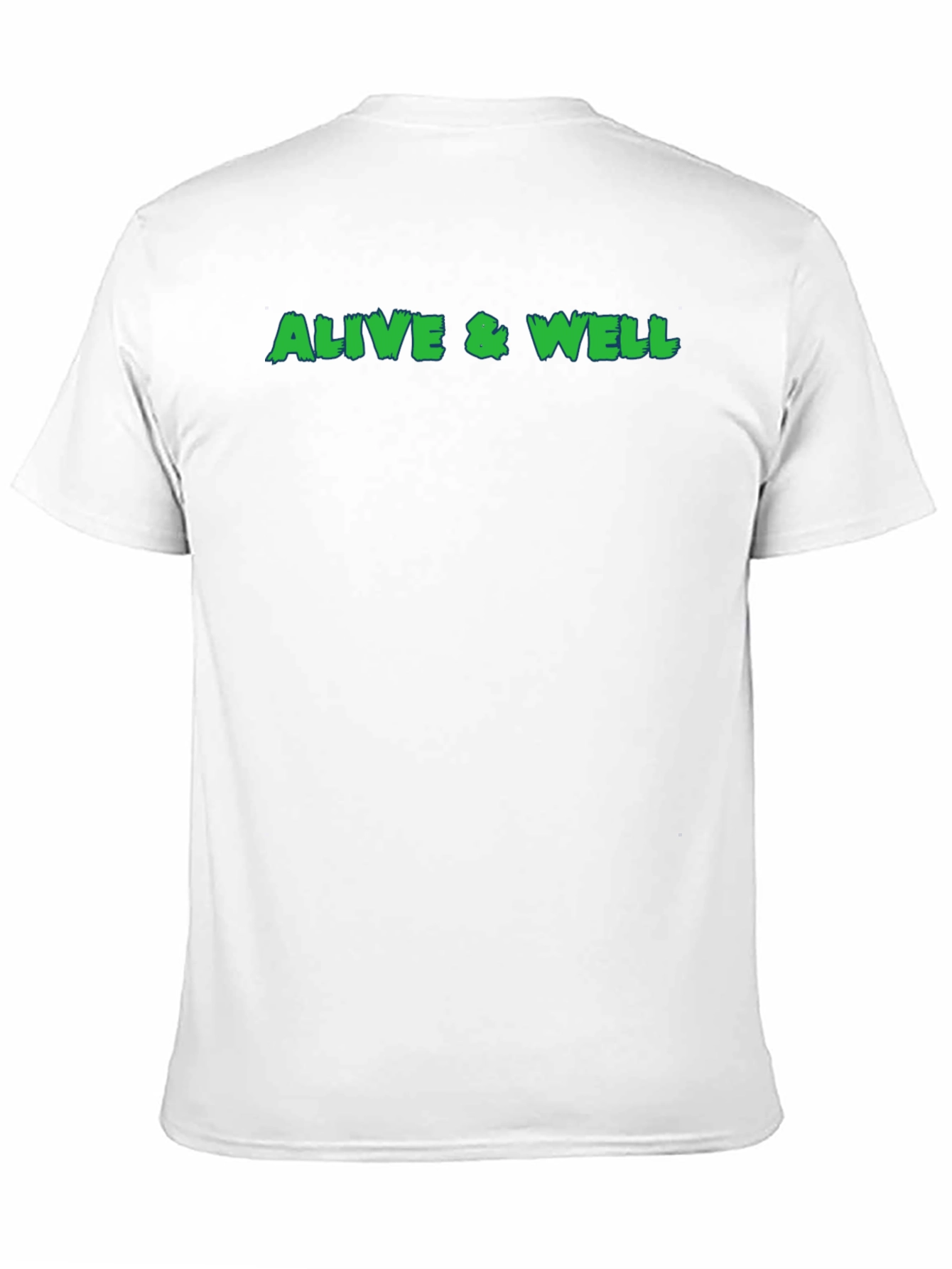 Alive & Well Graphic Tee - Black Cotton T-Shirt