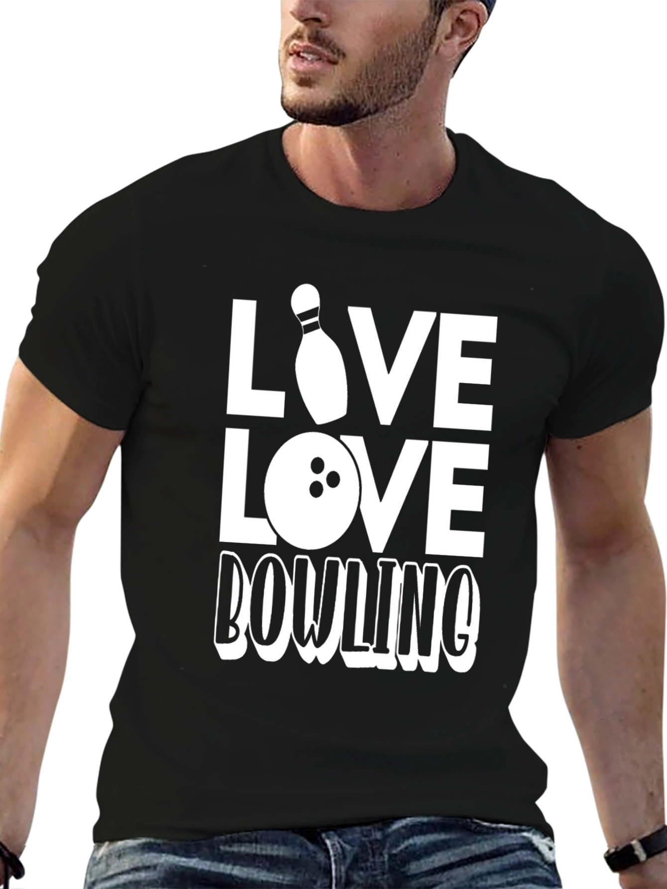 Love Bowling T-Shirt - Bowler Gift