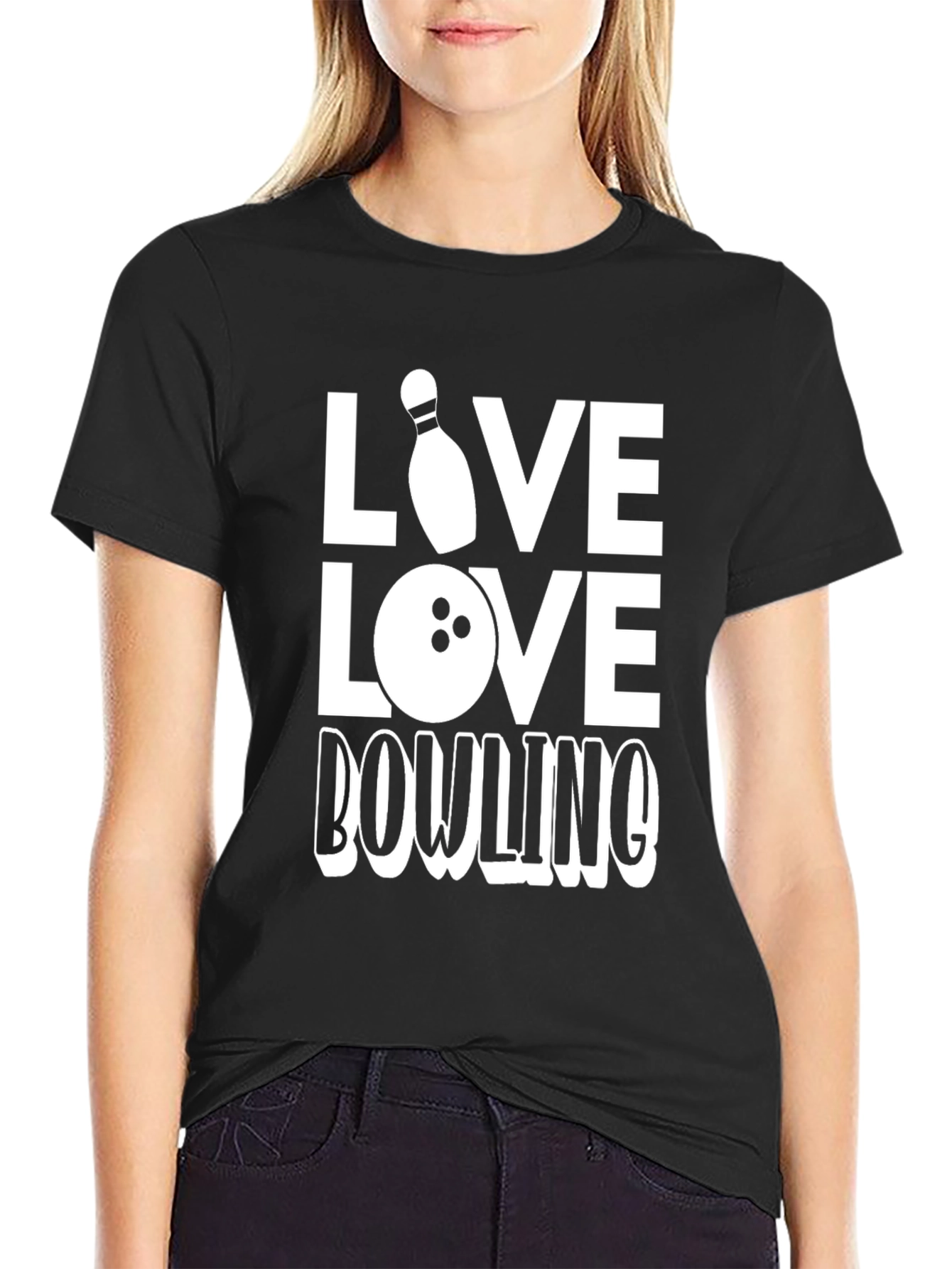 Love Bowling T-Shirt - Bowler Gift