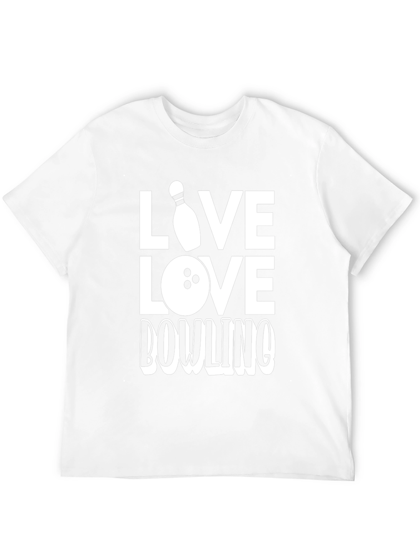 Love Bowling T-Shirt - Bowler Gift