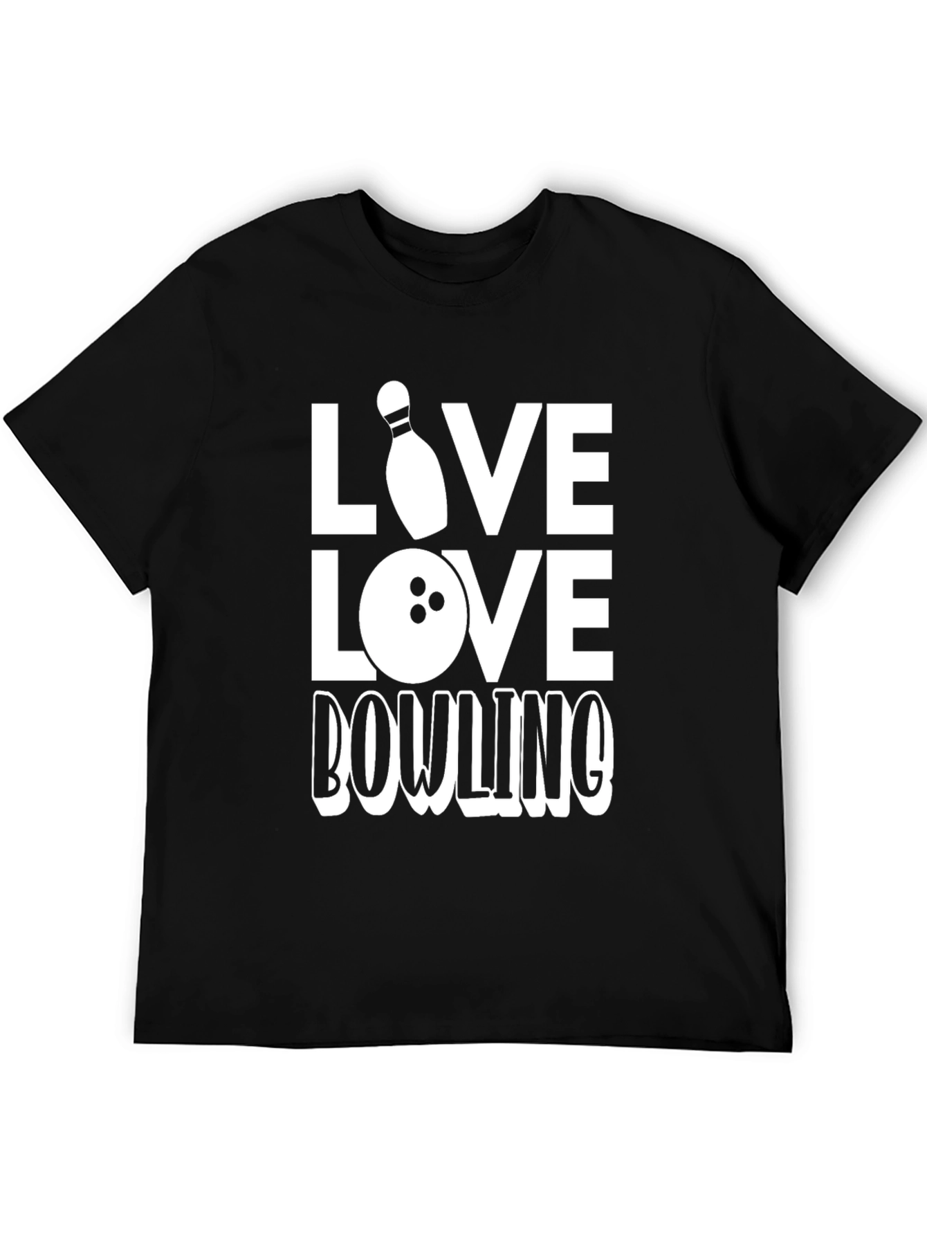 Love Bowling T-Shirt - Bowler Gift