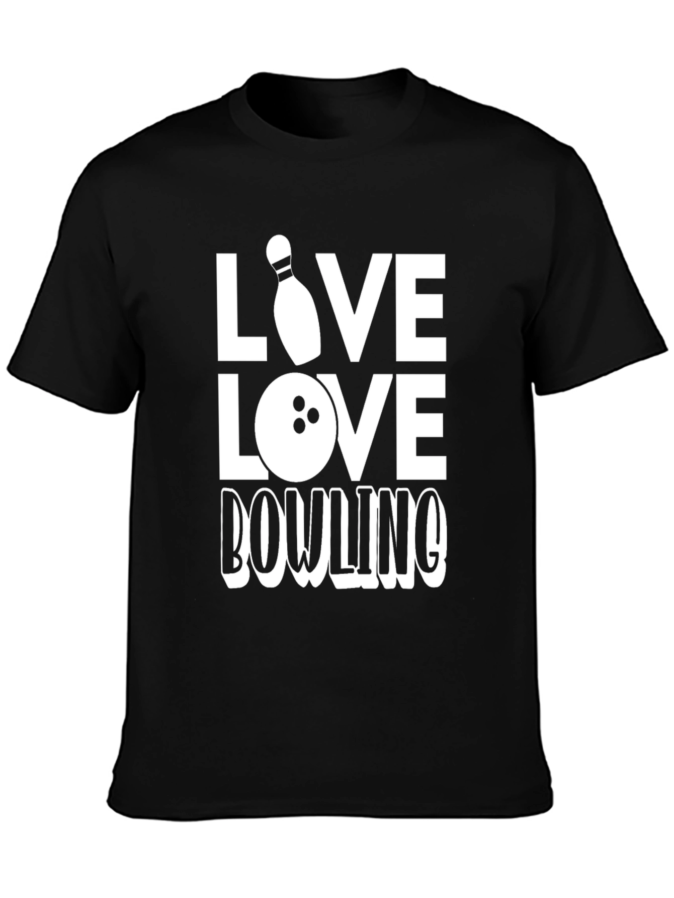 Love Bowling T-Shirt - Bowler Gift