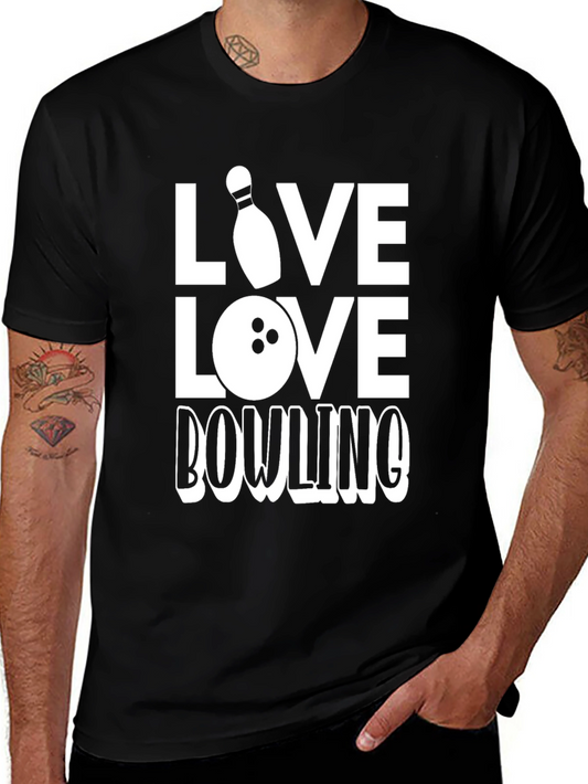 Love Bowling T-Shirt - Bowler Gift
