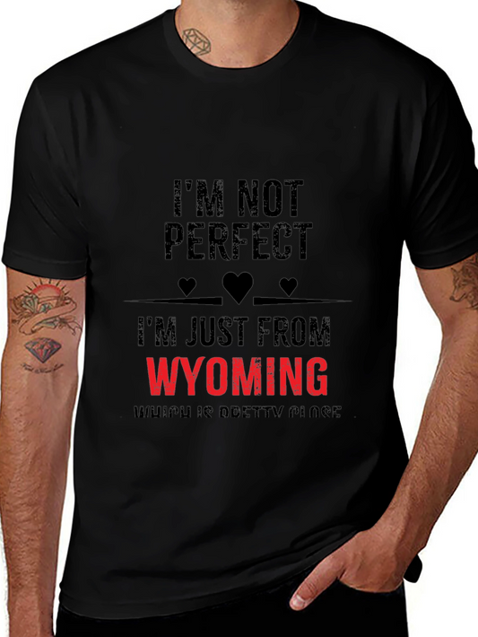 Im From Wyoming Novelty T-Shirt