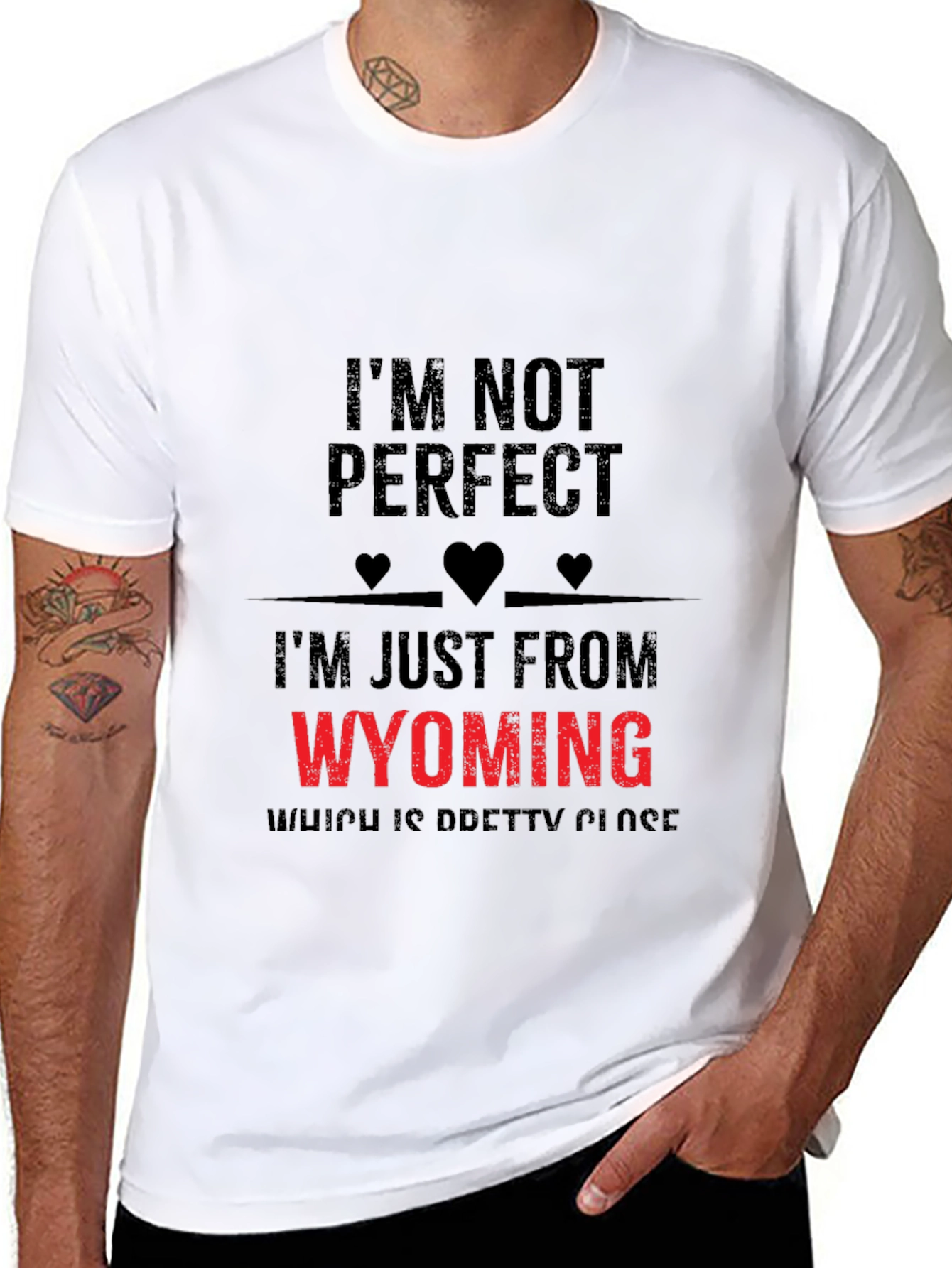 Im From Wyoming Novelty T-Shirt