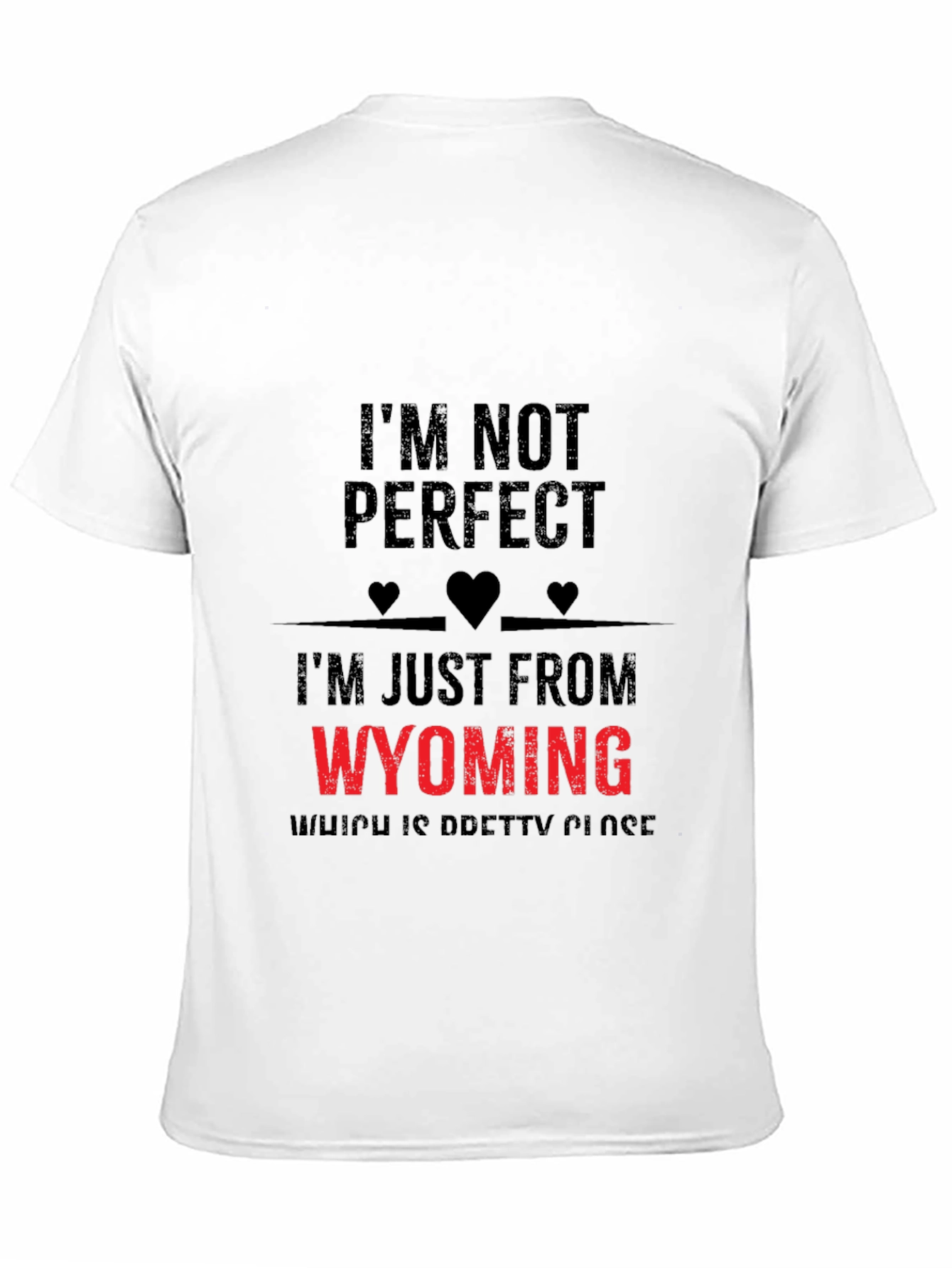 Im From Wyoming Novelty T-Shirt