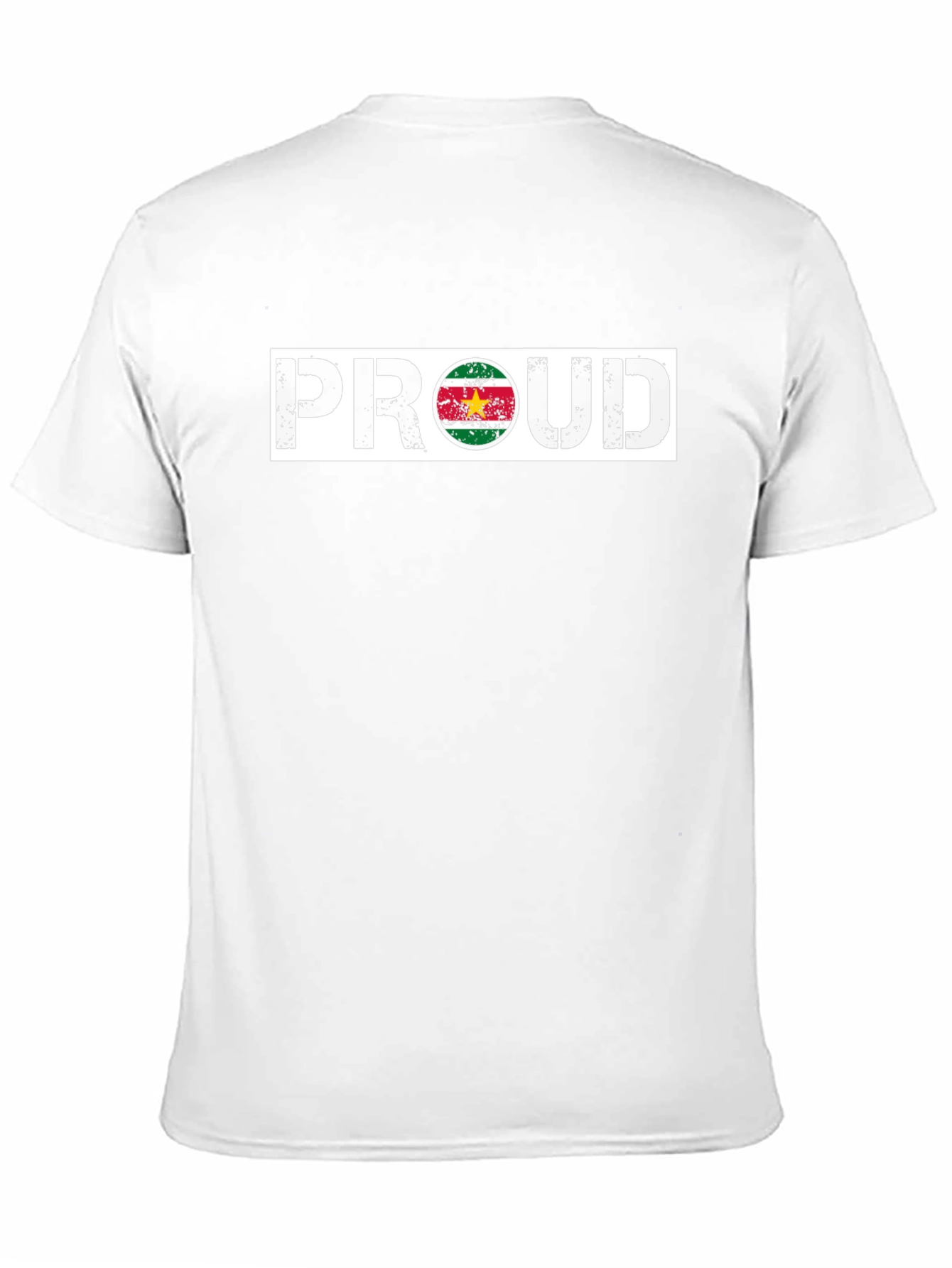 Proud Suriname Flag T-Shirt - Black