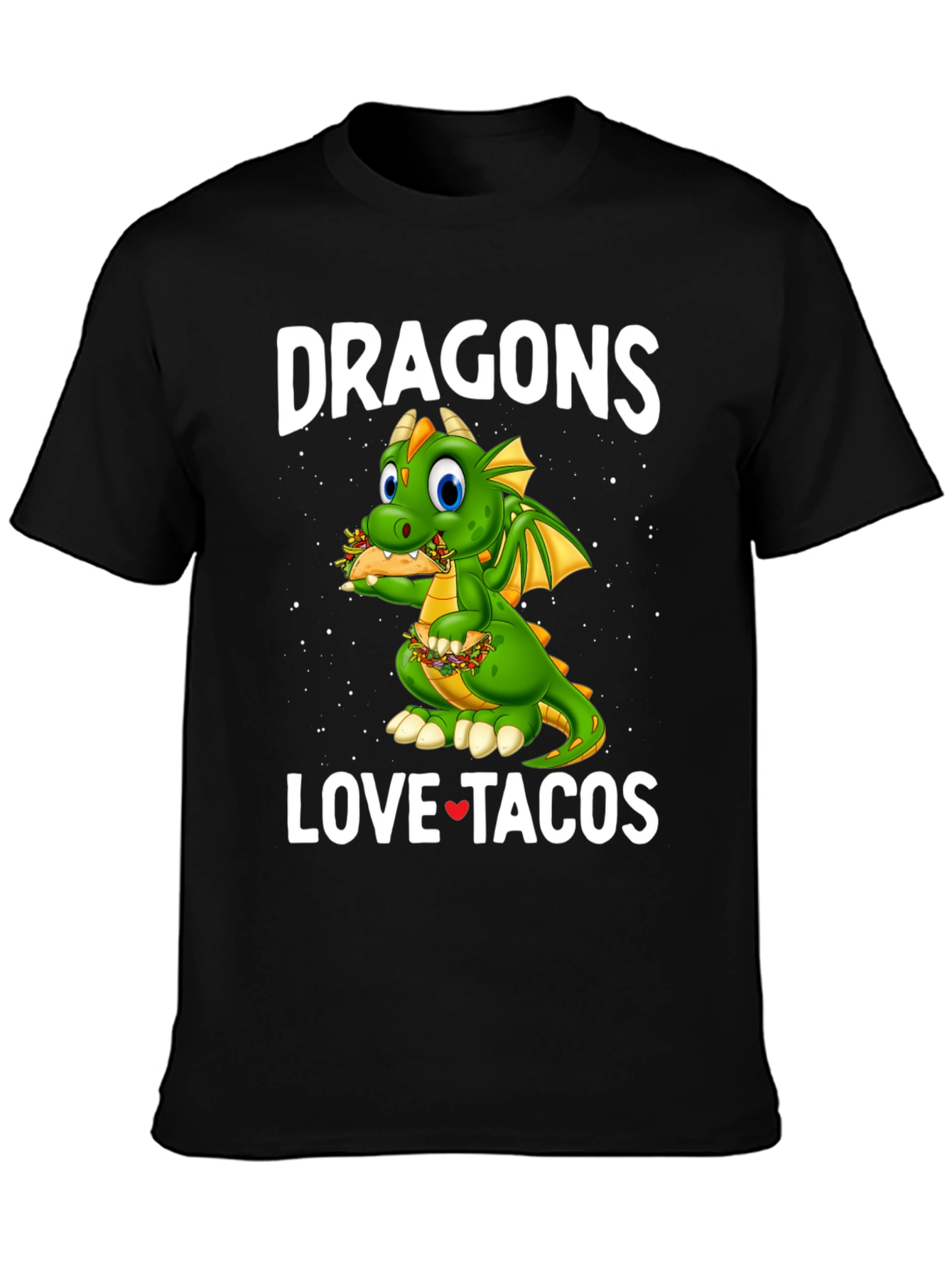 Dragons Love Tacos Graphic Tee