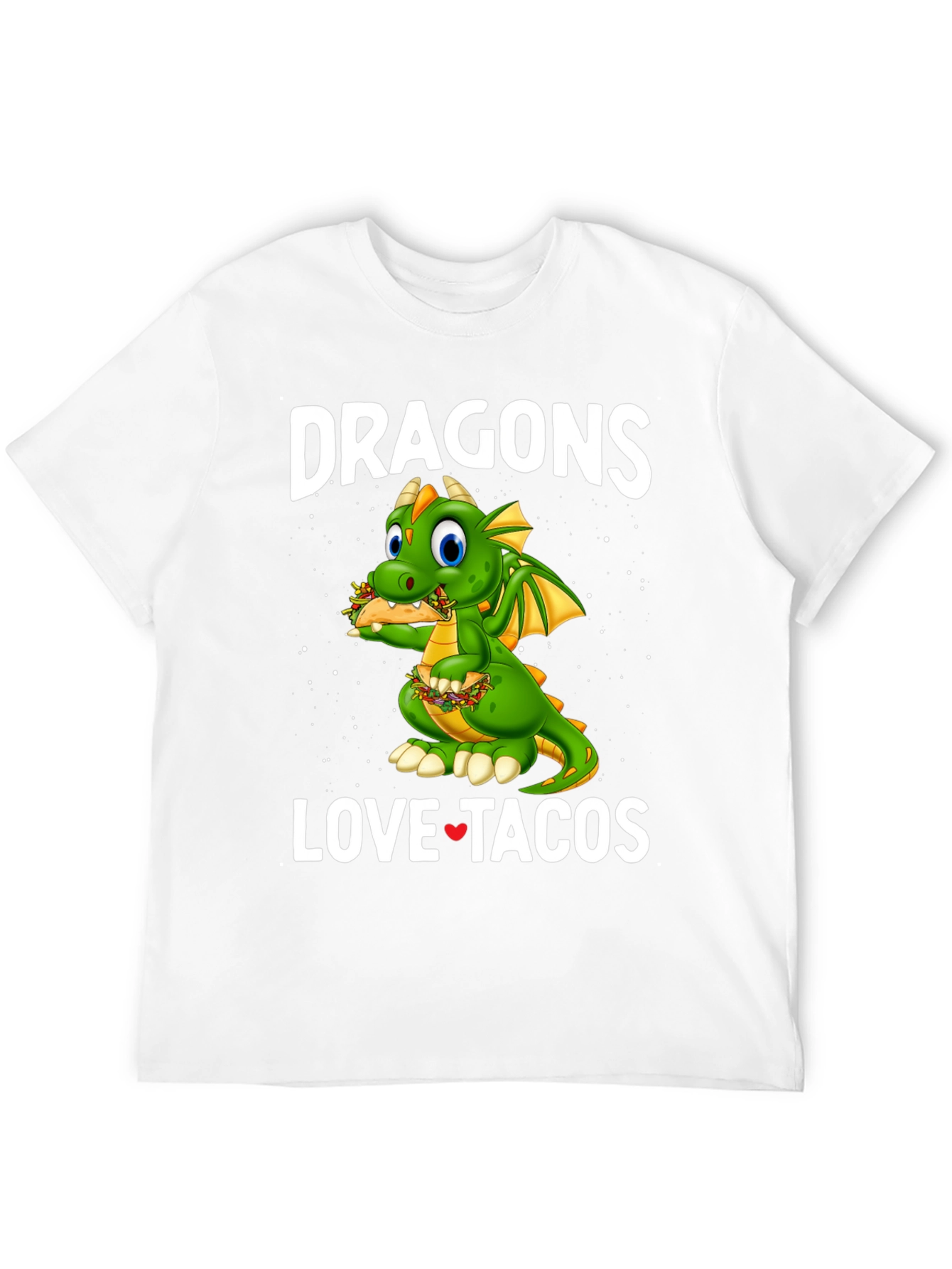 Dragons Love Tacos Graphic Tee